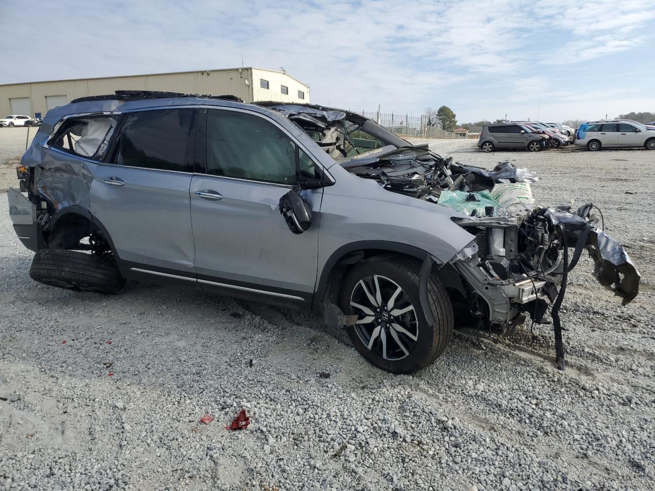 2022 HONDA PILOT TOURING VIN:5FNYF6H66NB019562