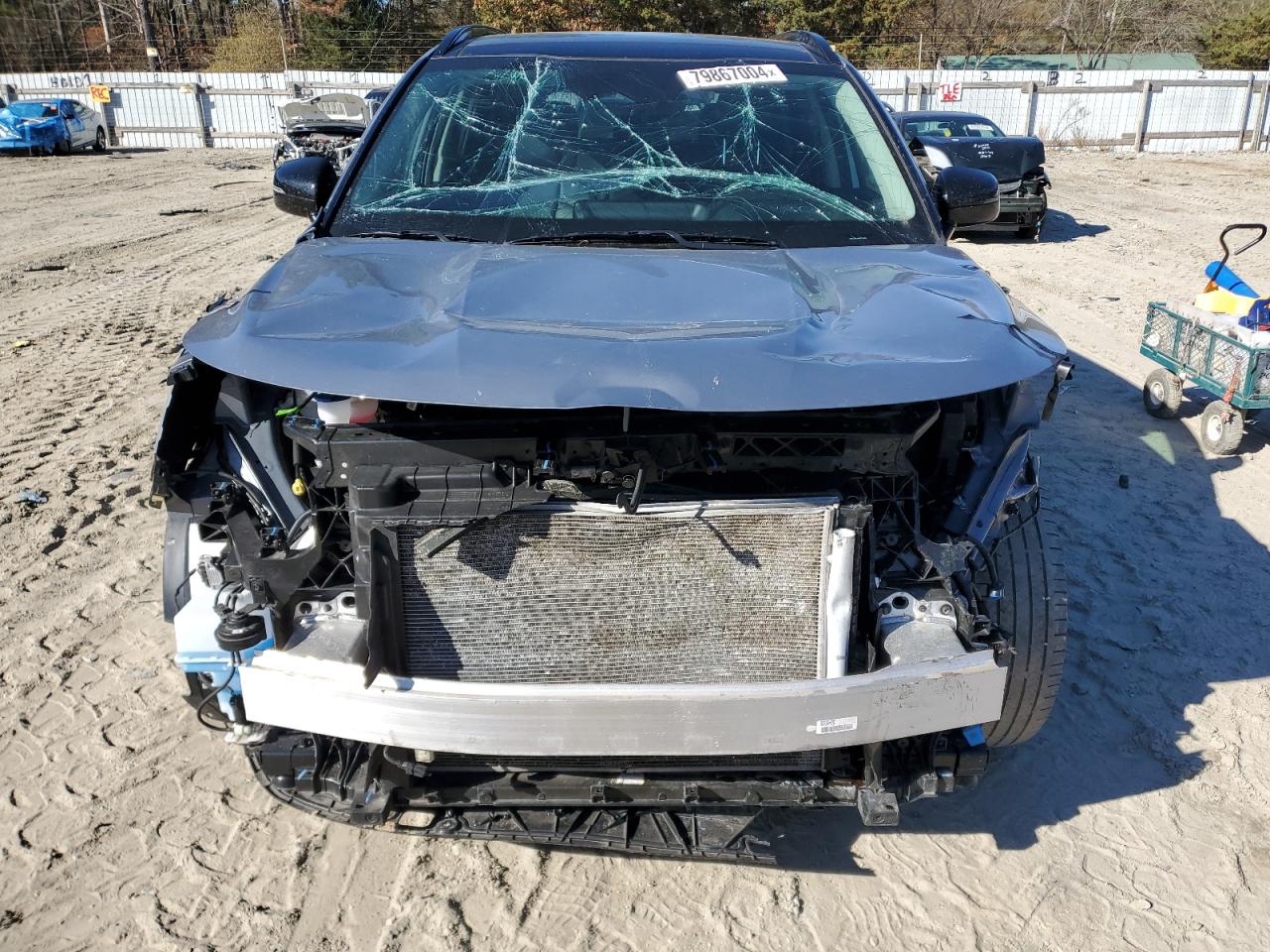 2022 KIA SORENTO S VIN:5XYRL4LC0NG122063