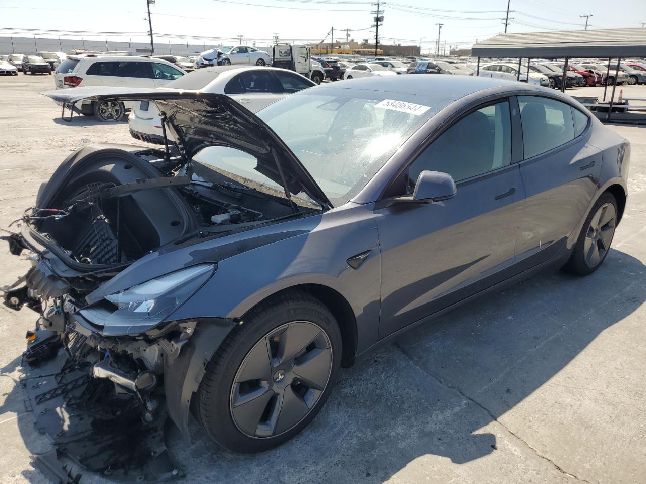 2023 TESLA MODEL 3  VIN:5YJ3E1EA3PF666514