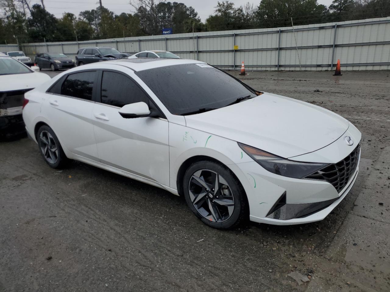 2022 HYUNDAI ELANTRA SEL VIN:5NPLN4AG0NH061361