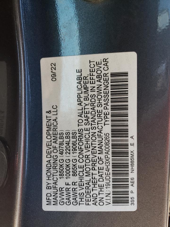 2023 ACURA INTEGRA A-SPEC VIN:1FADP3N28HL264222