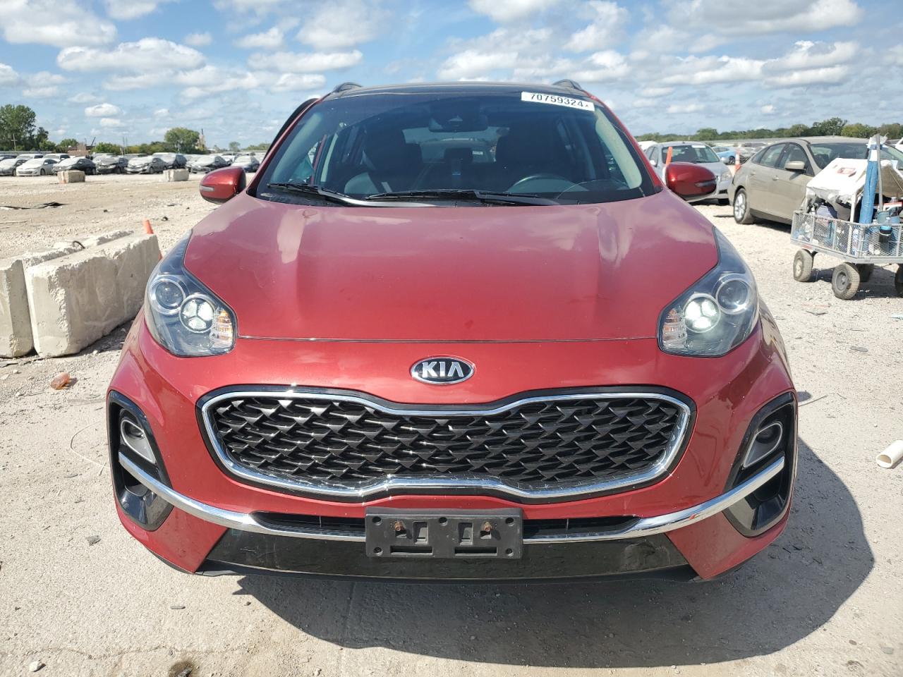 2022 KIA SPORTAGE EX VIN:KNDPNCAC7N7961655
