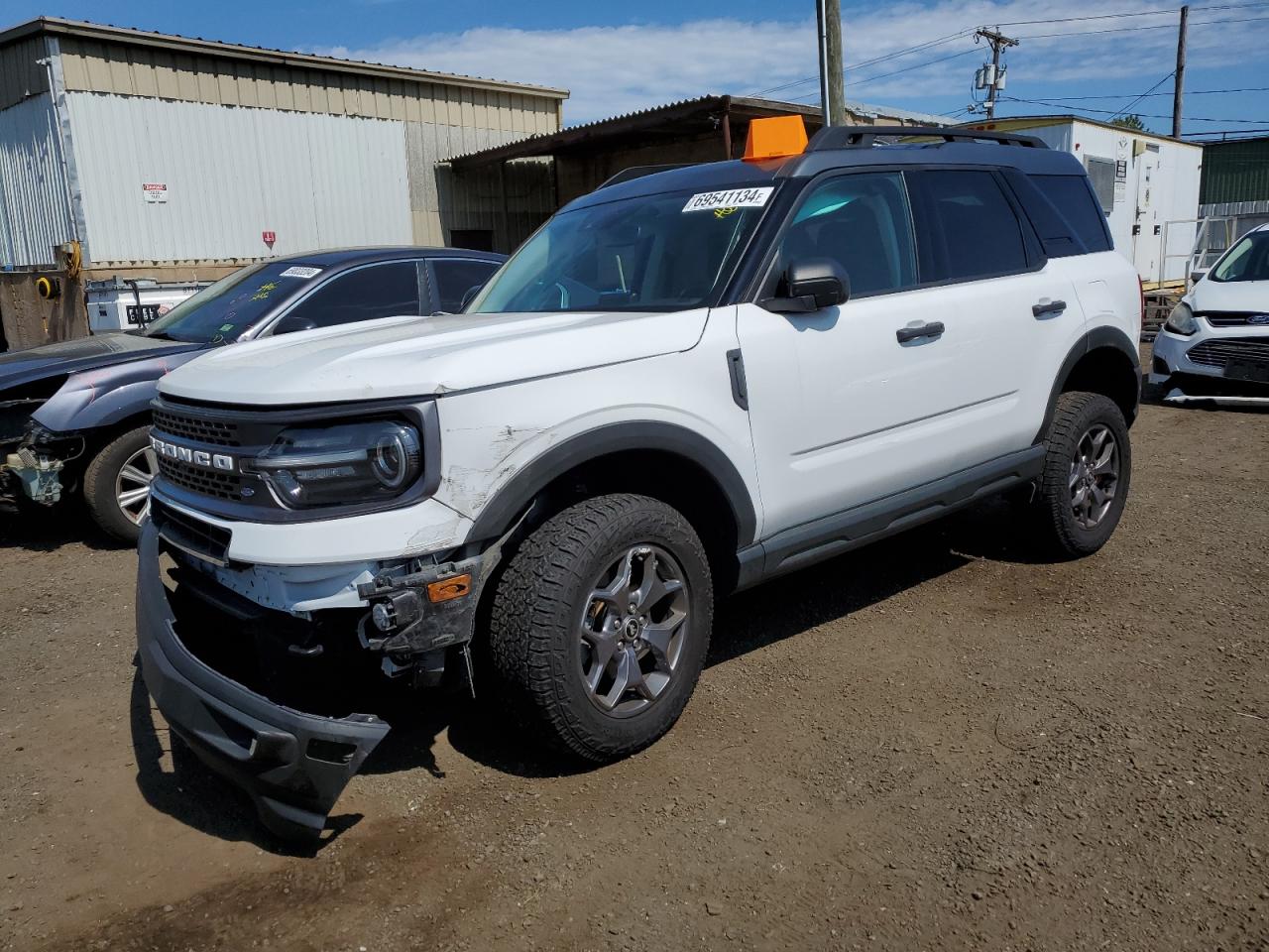 2022 FORD BRONCO SPORT BADLANDS VIN:3FMCR9D93NRD64478