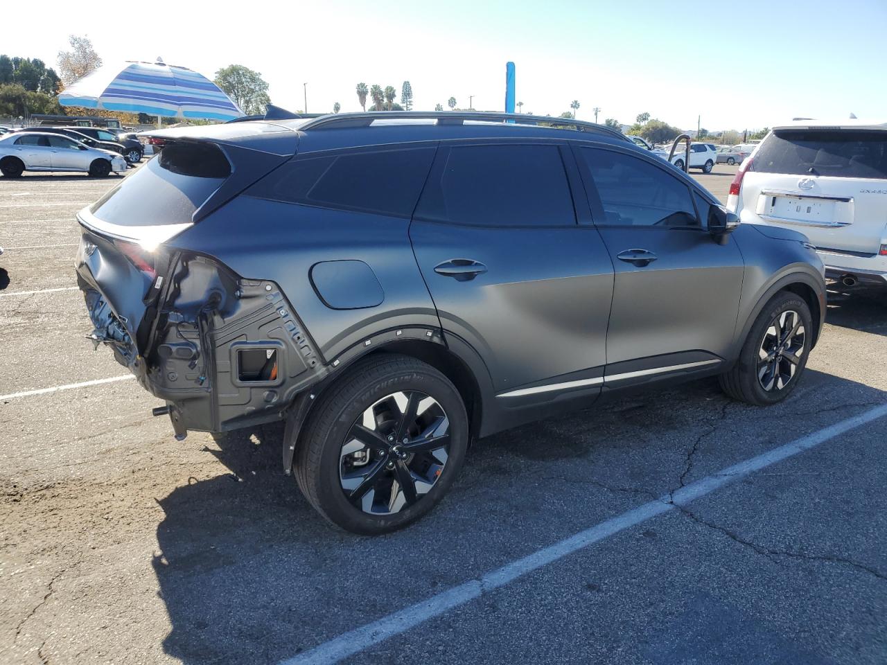 2023 KIA SPORTAGE X LINE VIN:KNDPYDAH9P7091497