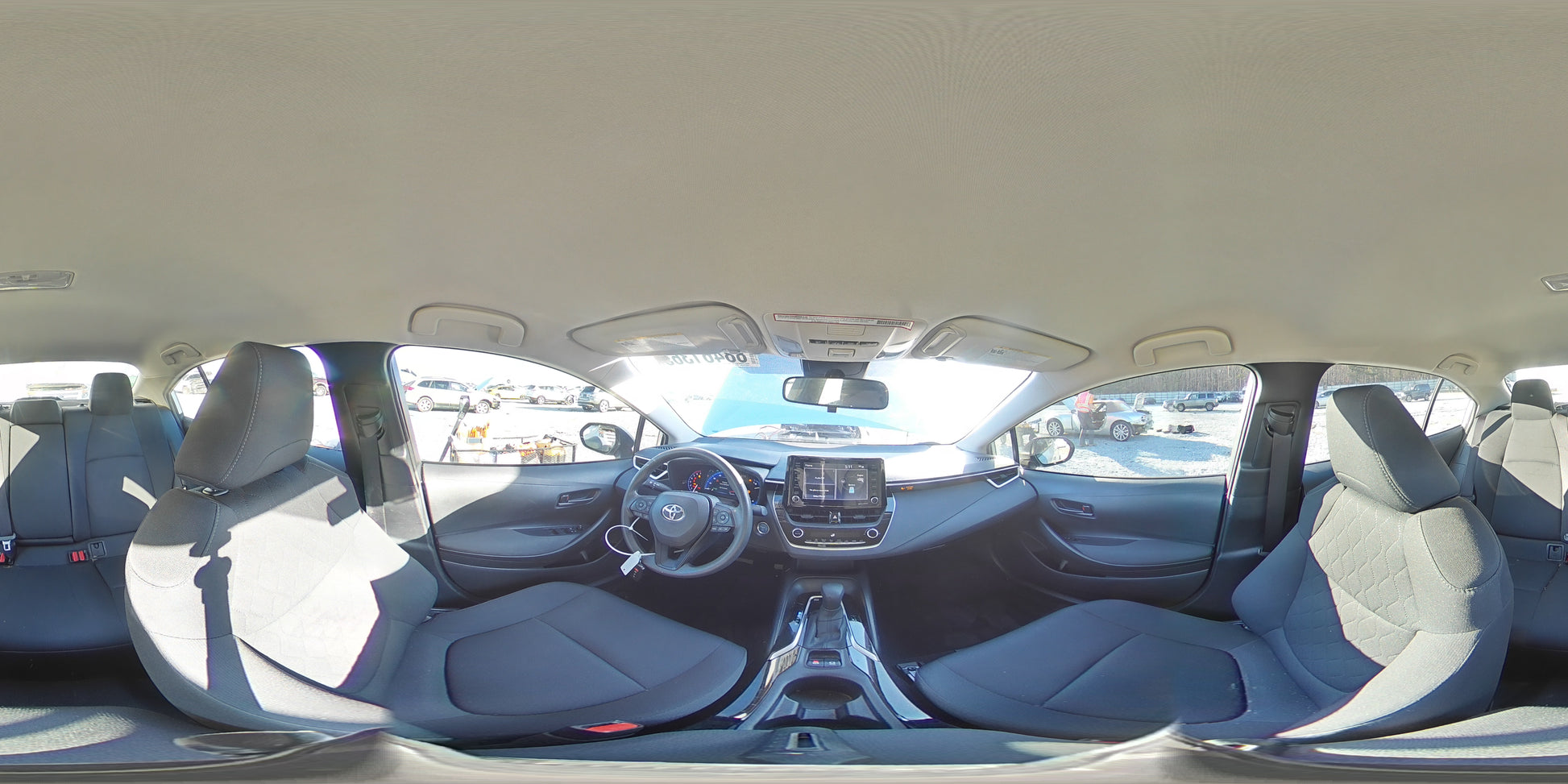 2022 TOYOTA COROLLA LE VIN:JTDEAMDE8NJ038111