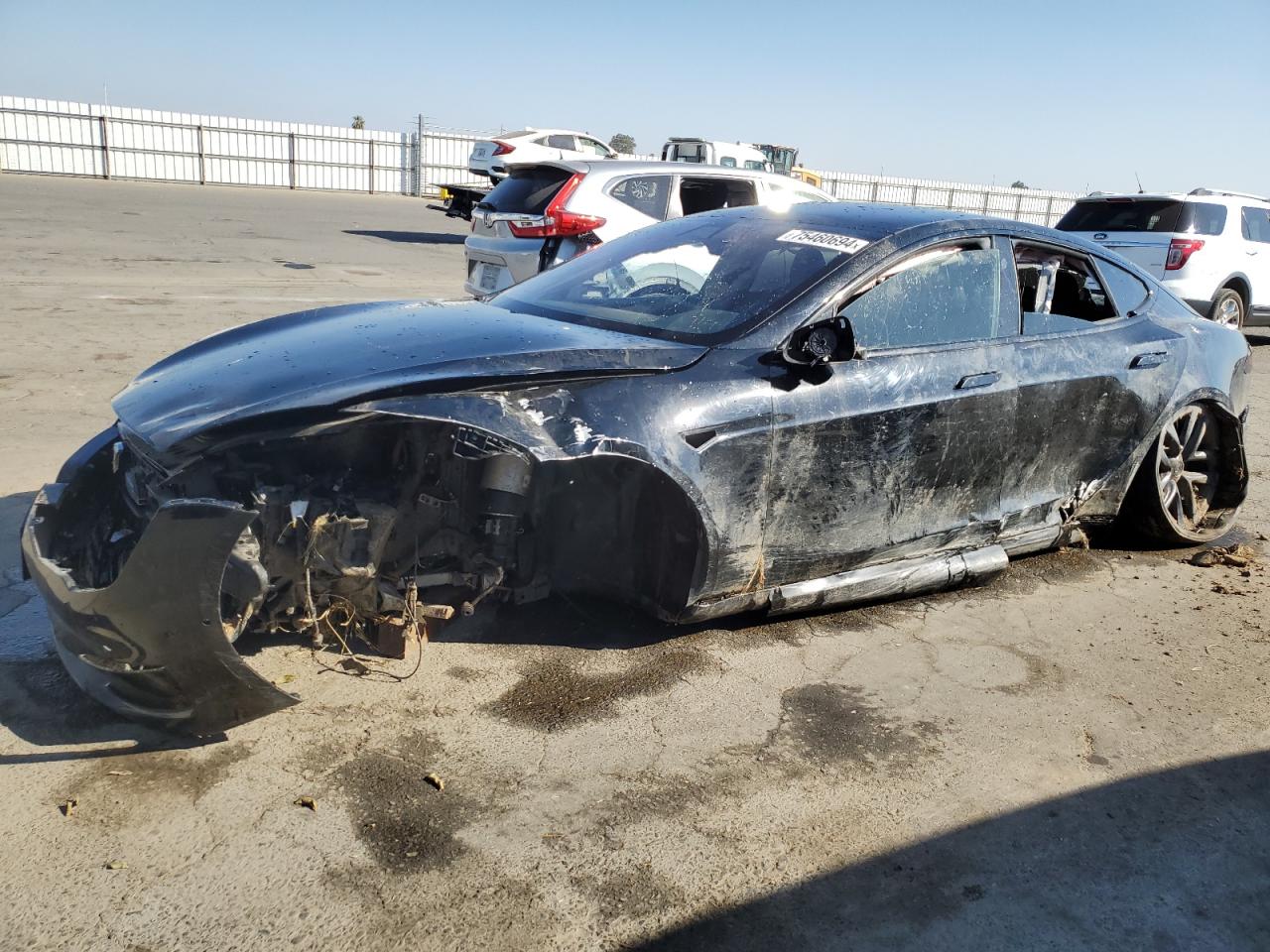 2022 TESLA MODEL S  VIN:5YJSA1E55NF480206