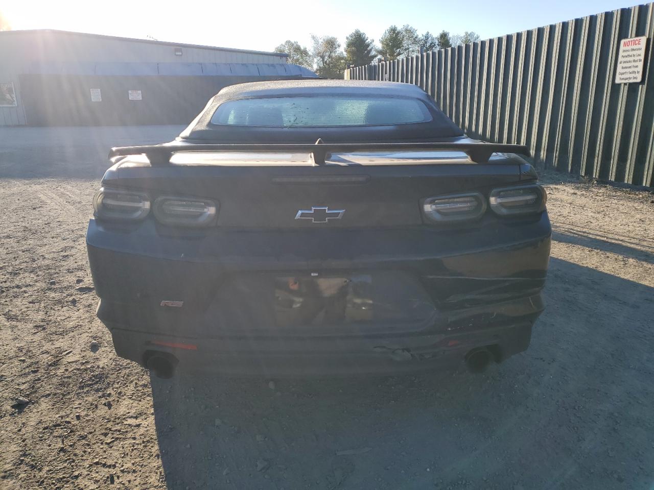 2022 CHEVROLET CAMARO LT VIN:1G1FD3DS1N0126816