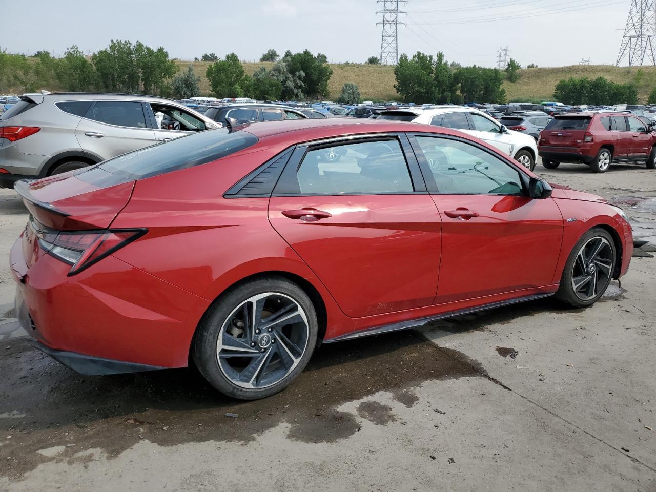 2022 HYUNDAI ELANTRA N LINE VIN:KMHLR4AF1NU239727