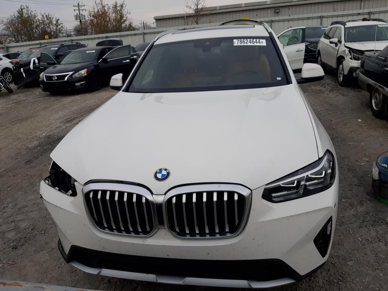 2022 BMW X3 XDRIVE30I VIN:5UX53DP0XN9K76634