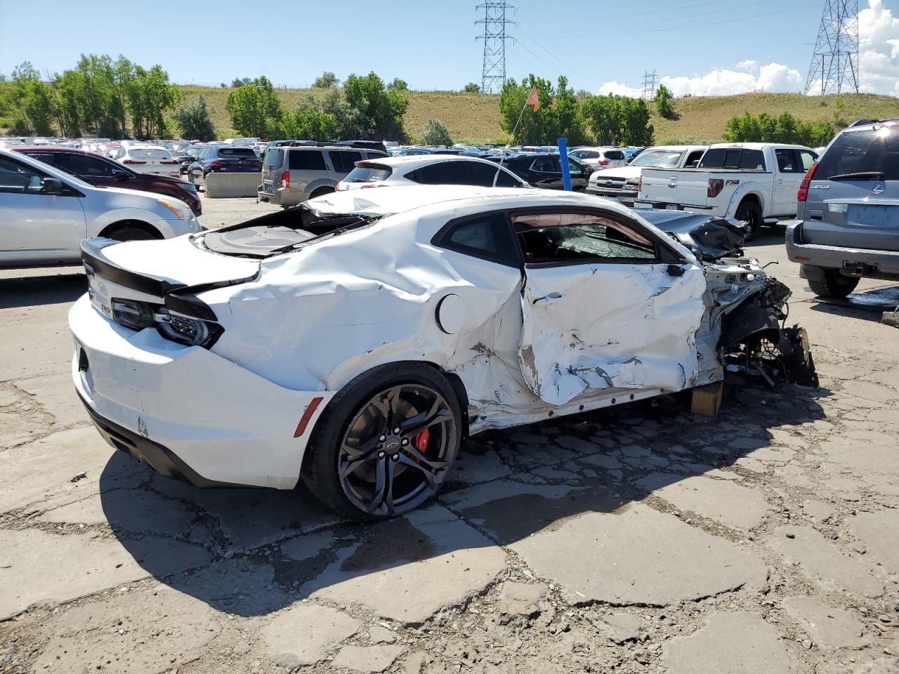 2022 CHEVROLET CAMARO LT1 VIN:1G1FF1R72N0105119