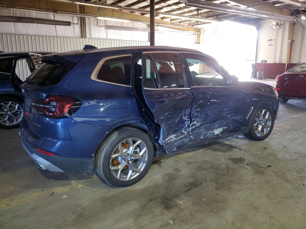 2022 BMW X3 XDRIVE30I VIN:5UX53DP00N9N01224