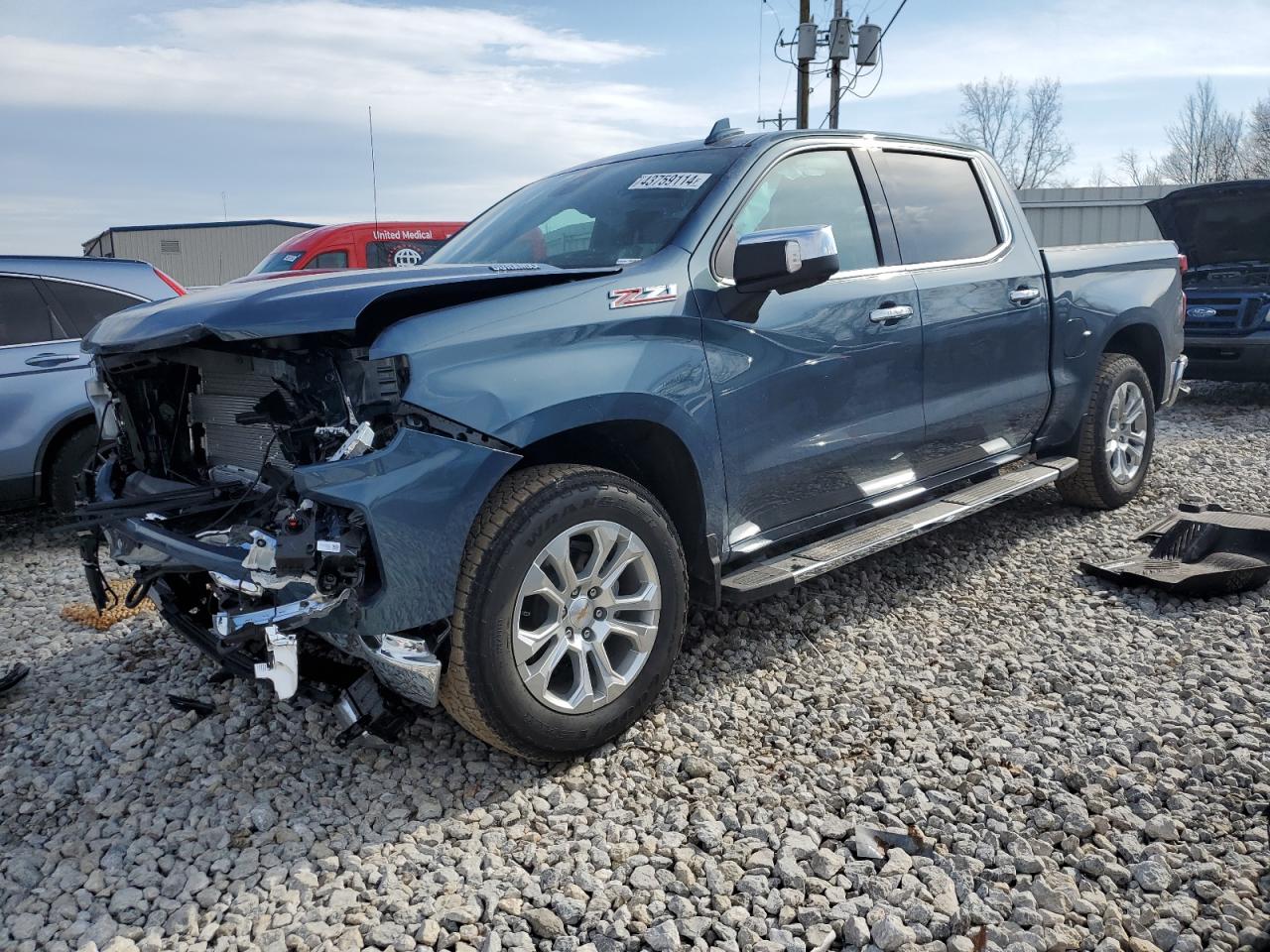 2024 CHEVROLET SILVERADO K1500 LTZ VIN:1GCUDGE83RZ240262