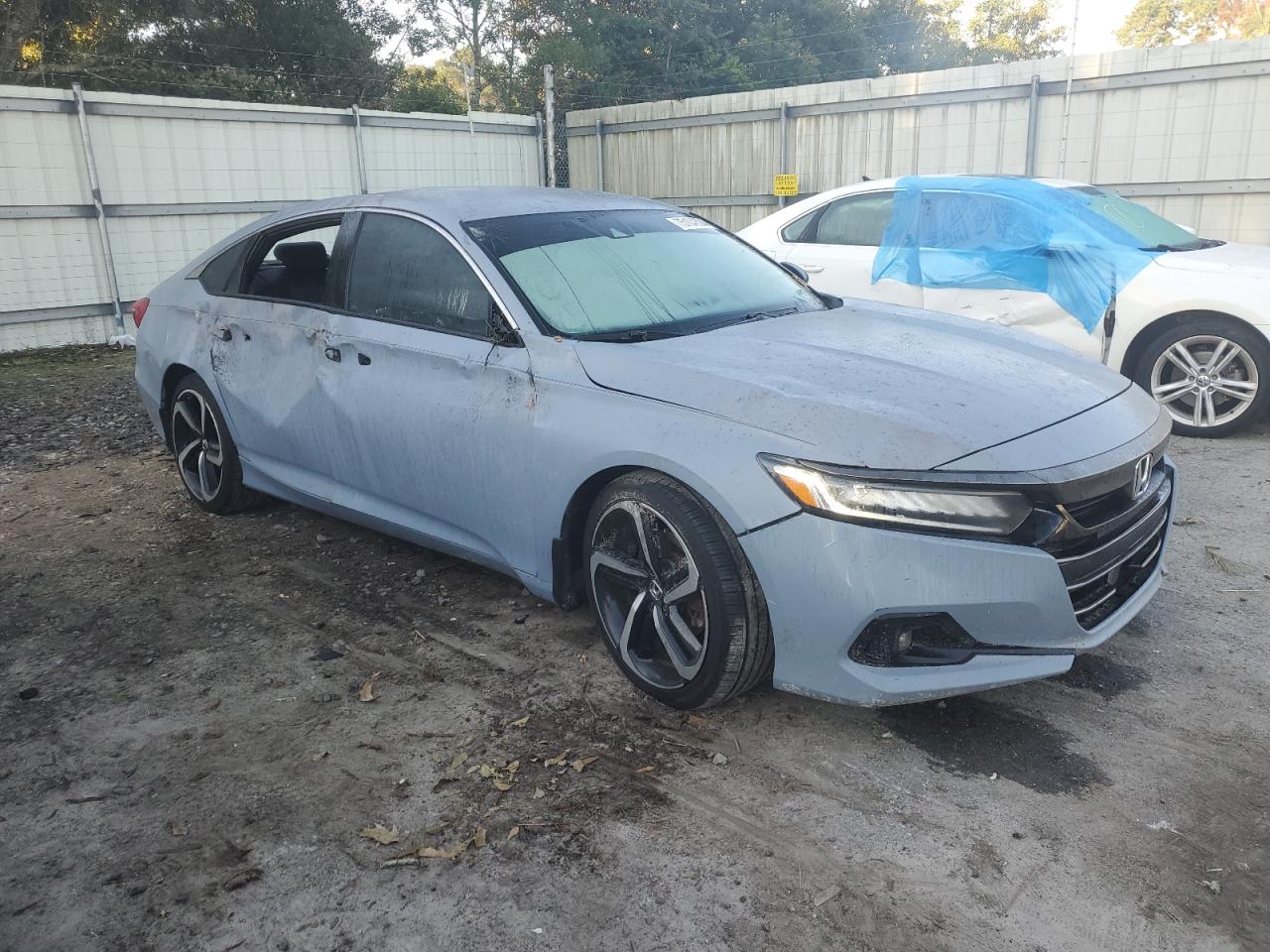 2022 HONDA ACCORD SPORT VIN:1HGCV1F3XNA006204