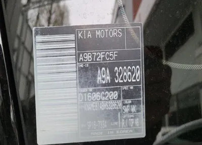 2017 Kia Carnival 318KMKNAME81ABHS3 VIN:318KMKNAME81ABHS3