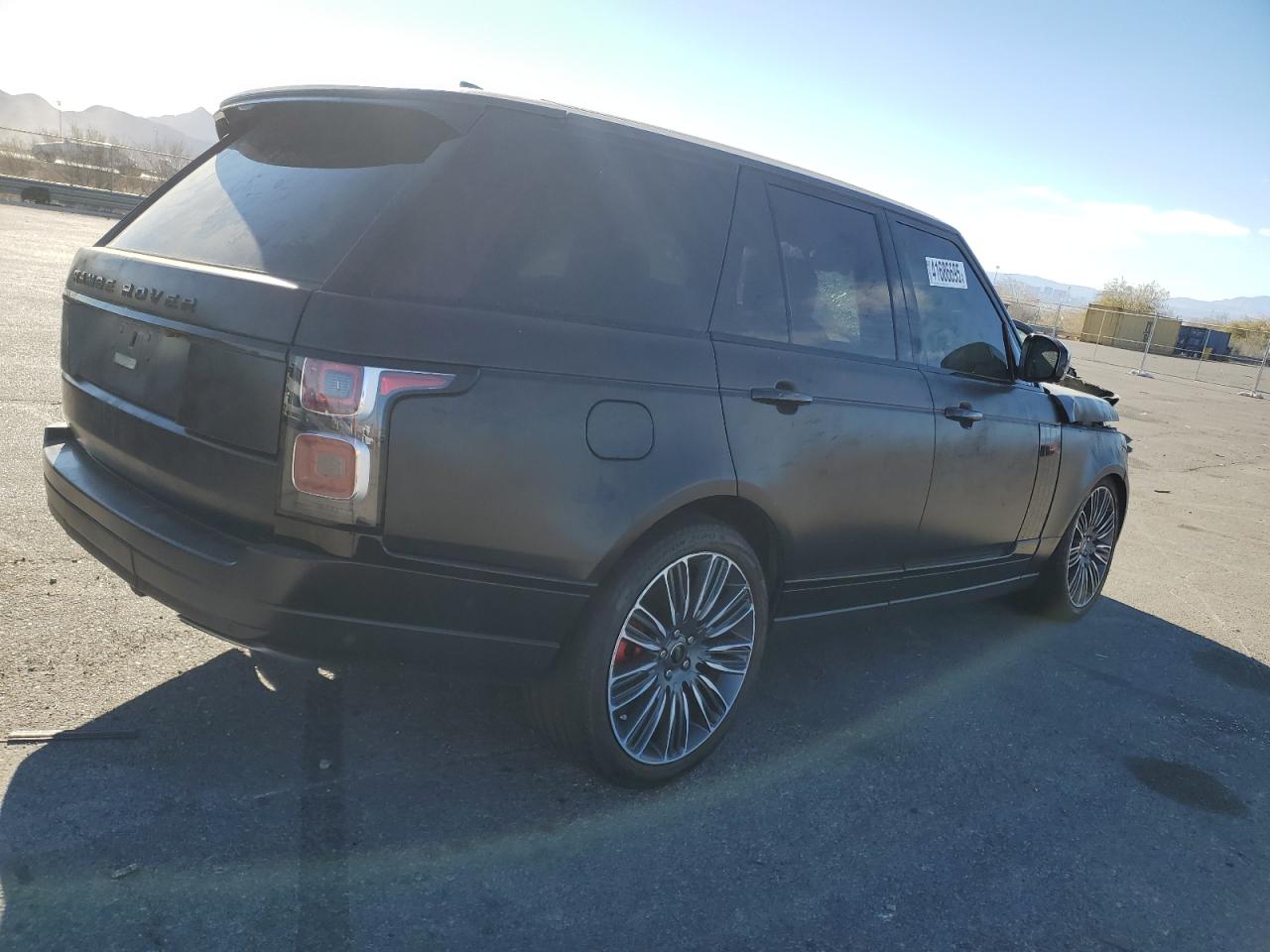 2022 LAND ROVER RANGE ROVER WESTMINSTER EDITION VIN:JTMRWRFV2MD125979