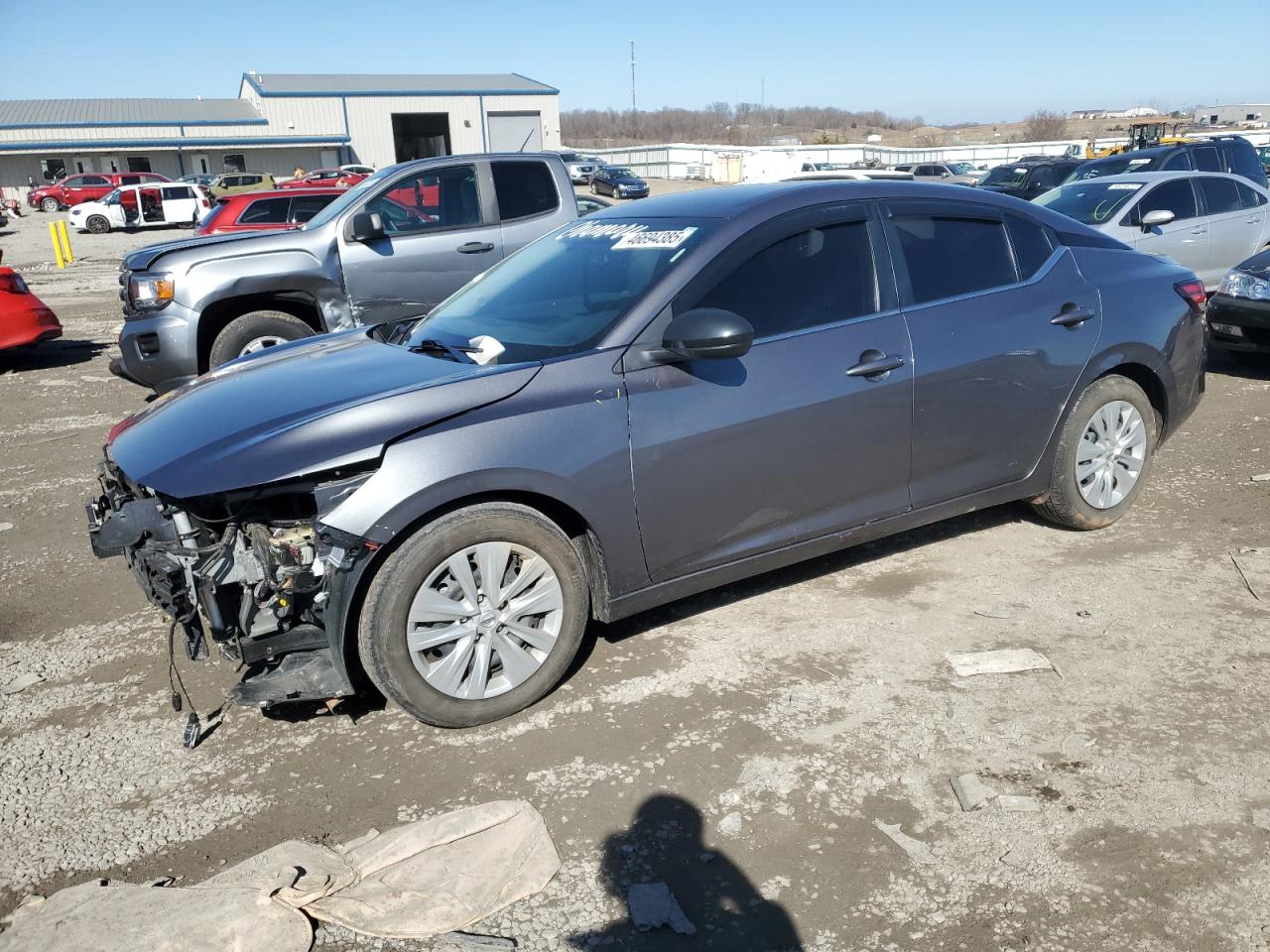 2022 NISSAN SENTRA S VIN:3N1AB8BV2NY307594
