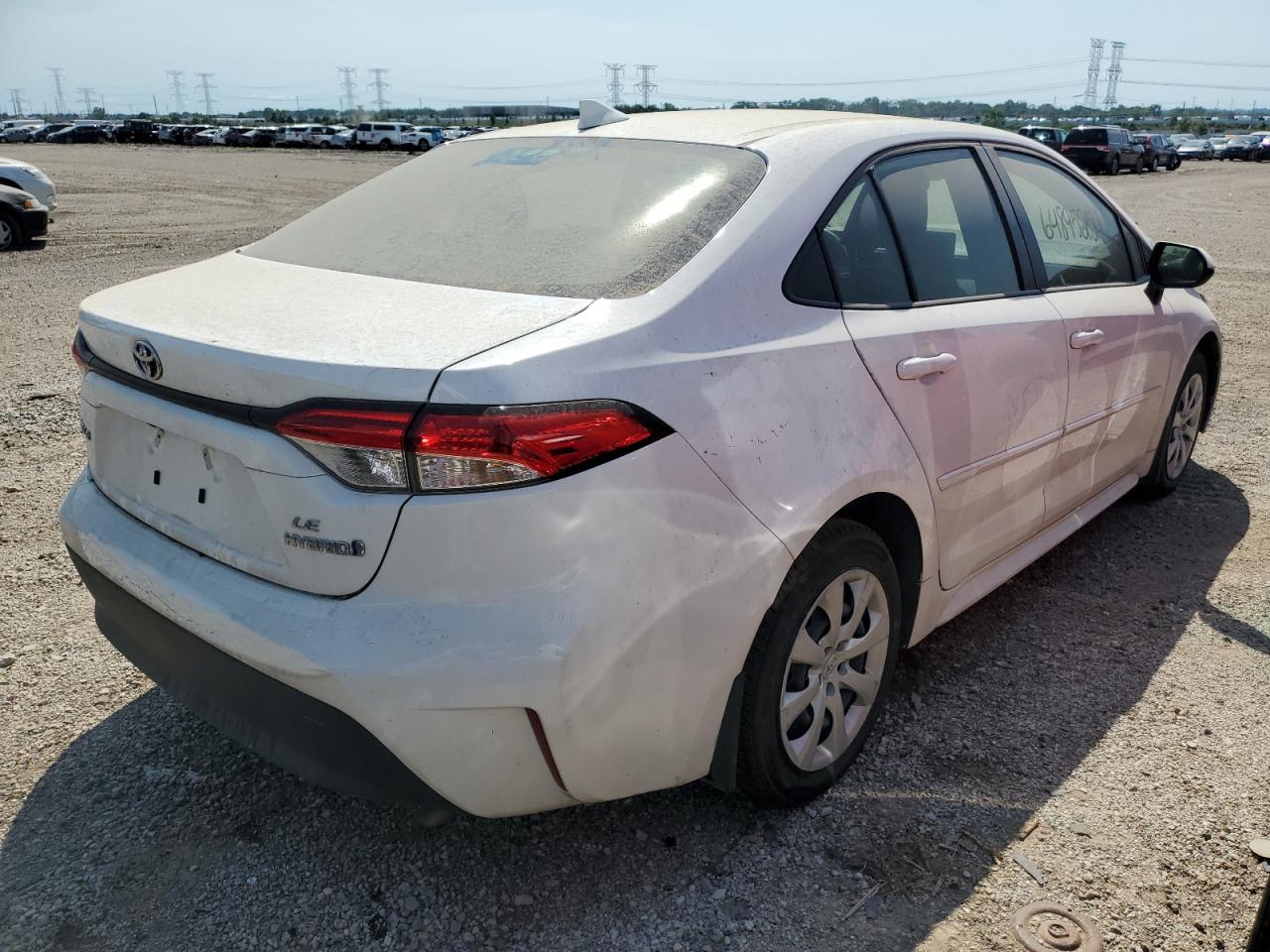 2023 TOYOTA COROLLA LE VIN:JTDBCMFE5P3015242