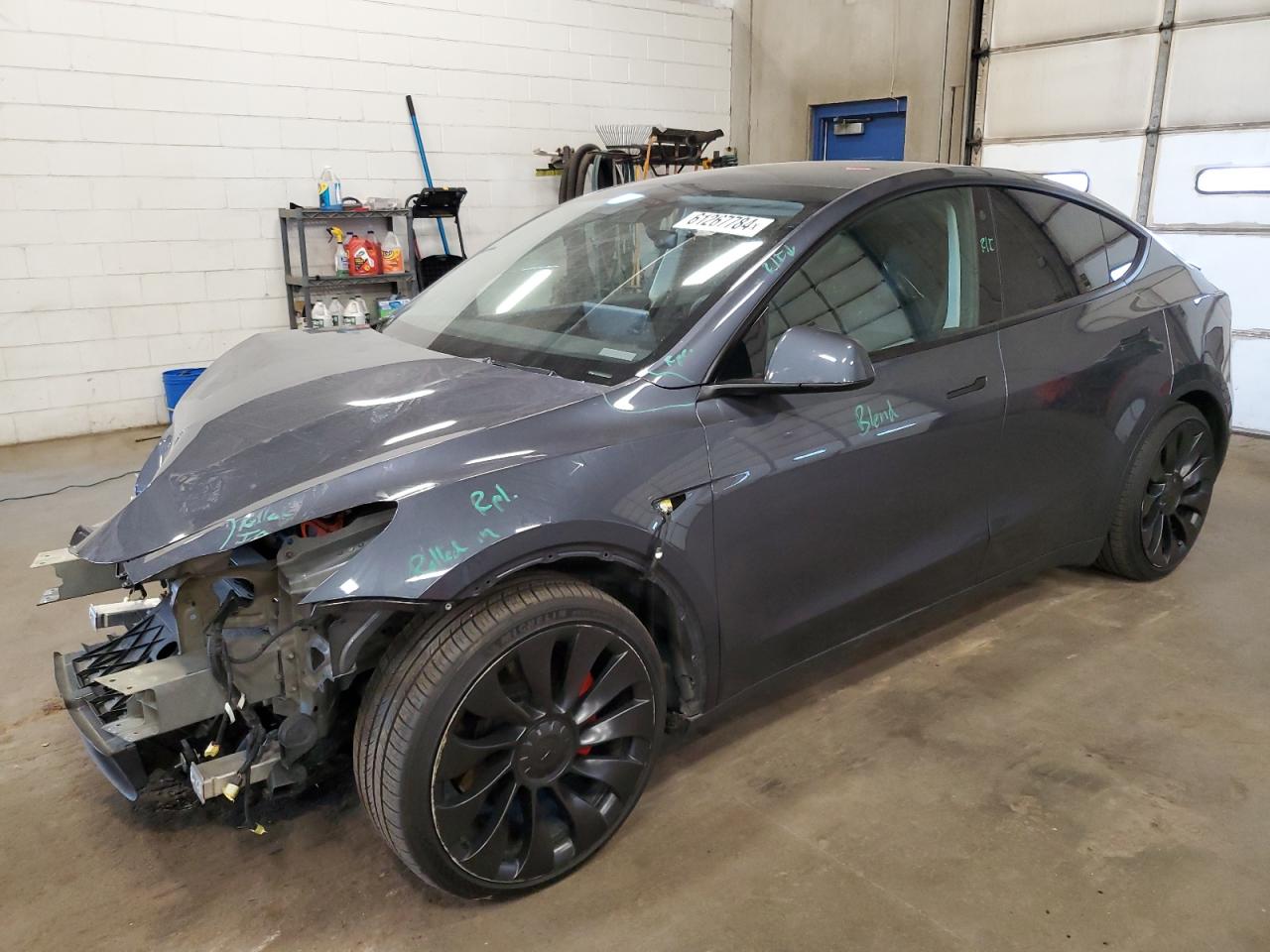 2022 TESLA MODEL Y  VIN:7SAYGDEF3NF539906