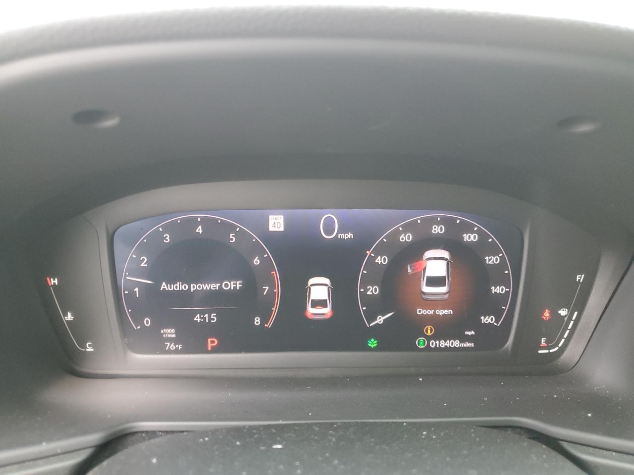 2023 HONDA ACCORD EX VIN:1HGCY1F37PA031880