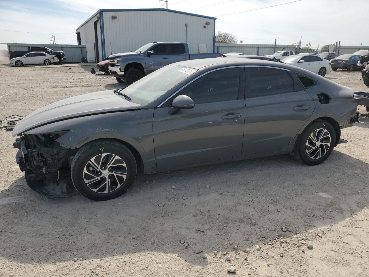 2022 HYUNDAI SONATA HYBRID VIN:KMHL24JJ9NA037325