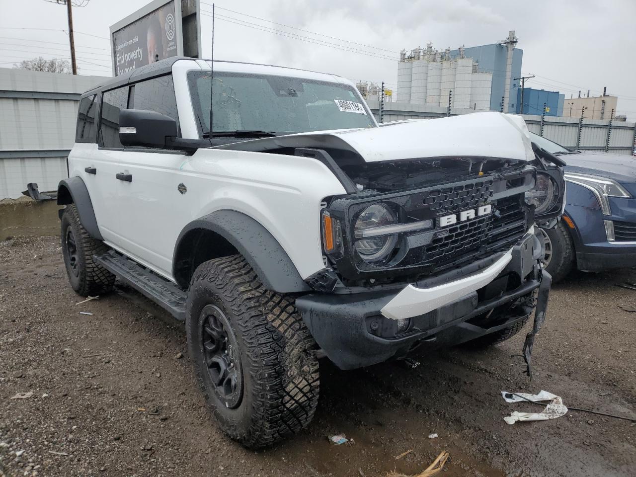 2022 FORD BRONCO BASE VIN:1FMEE5DP5NLB70447