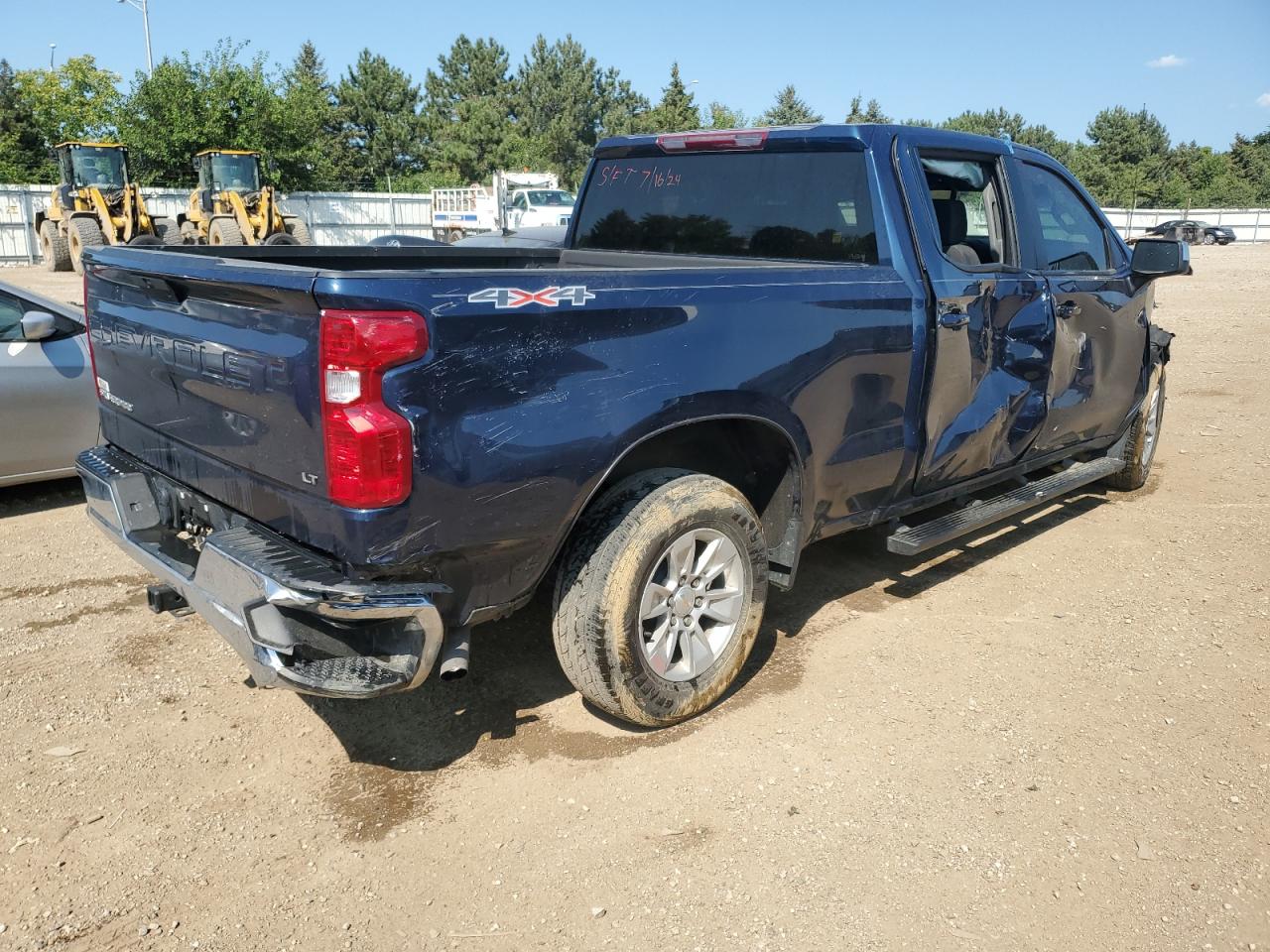 2022 CHEVROLET SILVERADO LTD K1500 LT VIN:1GCUYDED1NZ119434