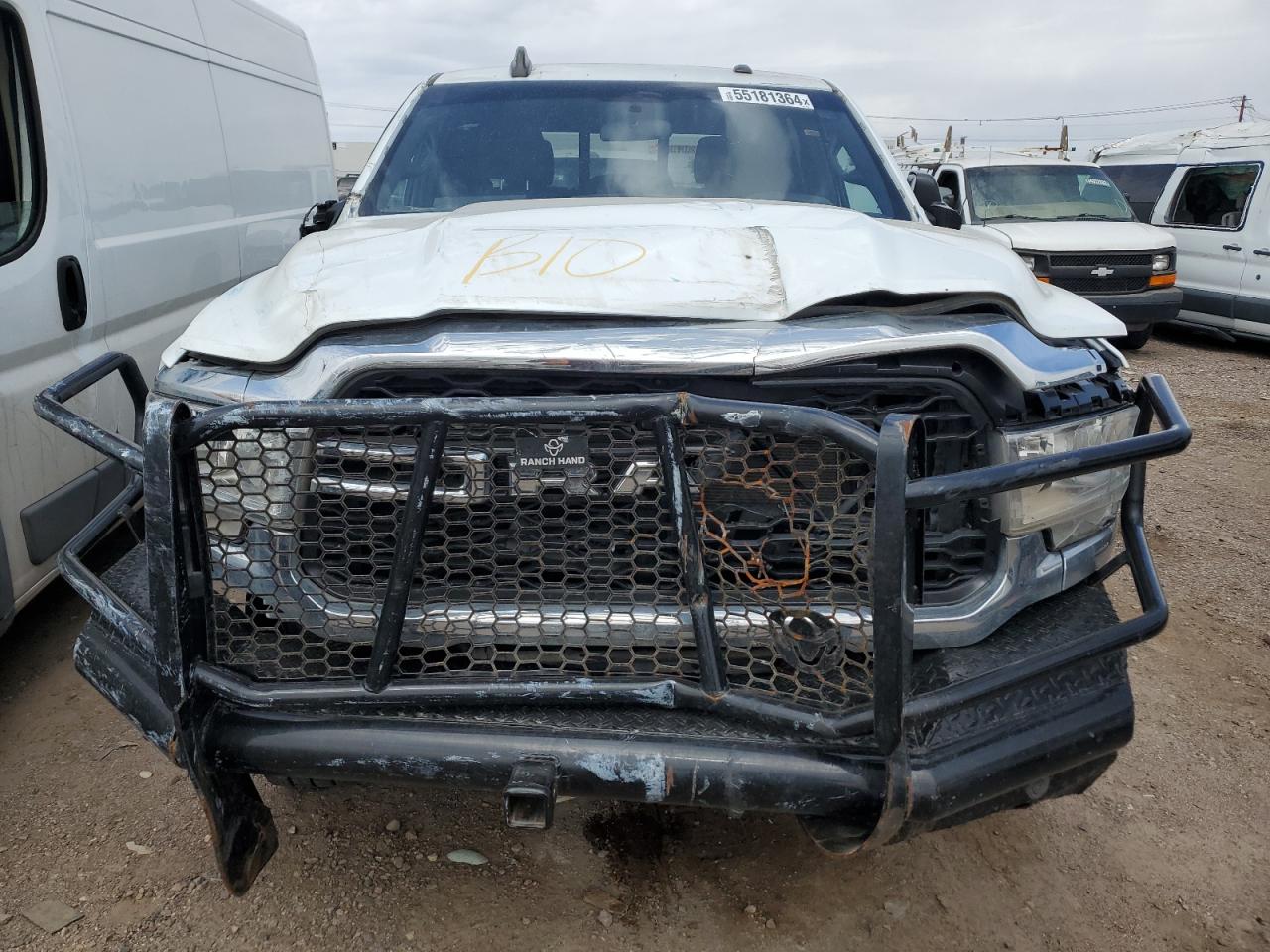 2022 RAM 2500 TRADESMAN VIN:3C6UR5HJ7NG392602