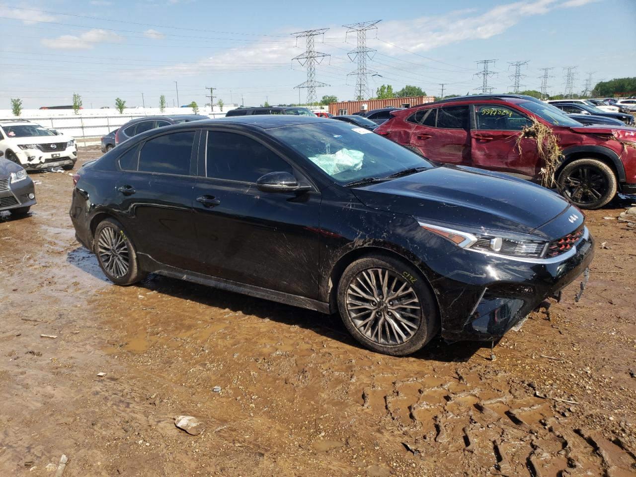 2023 KIA FORTE GT LINE VIN:3KPF54AD0PE666345