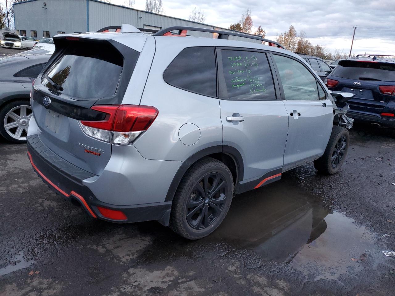 2022 SUBARU FORESTER SPORT VIN:JF2SKAJC3NH506076