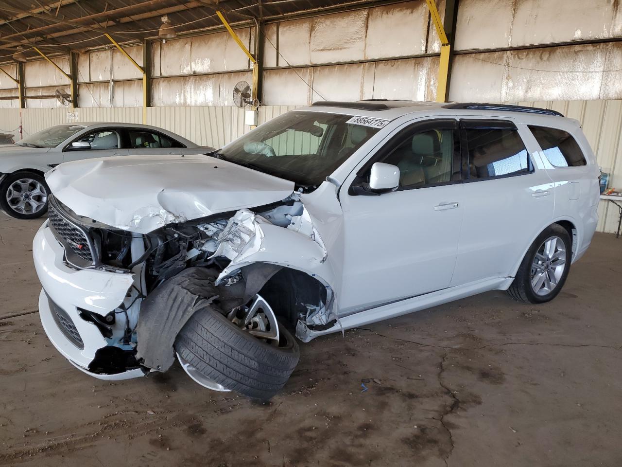 2022 DODGE DURANGO GT VIN:1C4RDHDG8NC190010