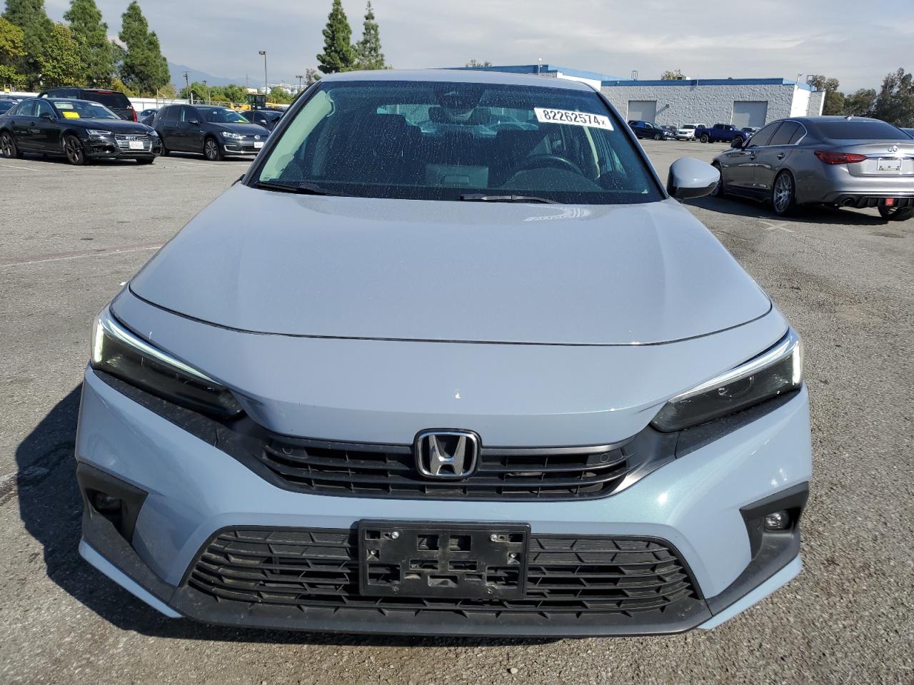 2022 HONDA CIVIC TOURING VIN:2HGFE1F97NH325661