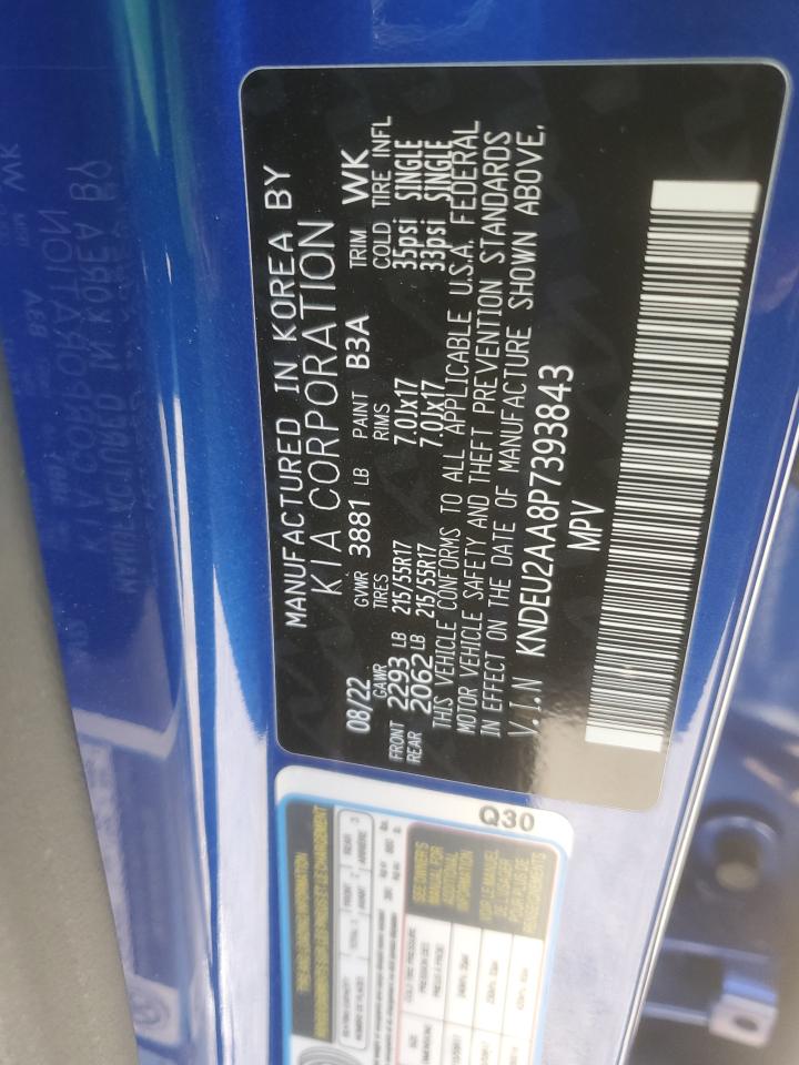 2023 KIA SELTOS S VIN:KNDEU2AA8P7393843