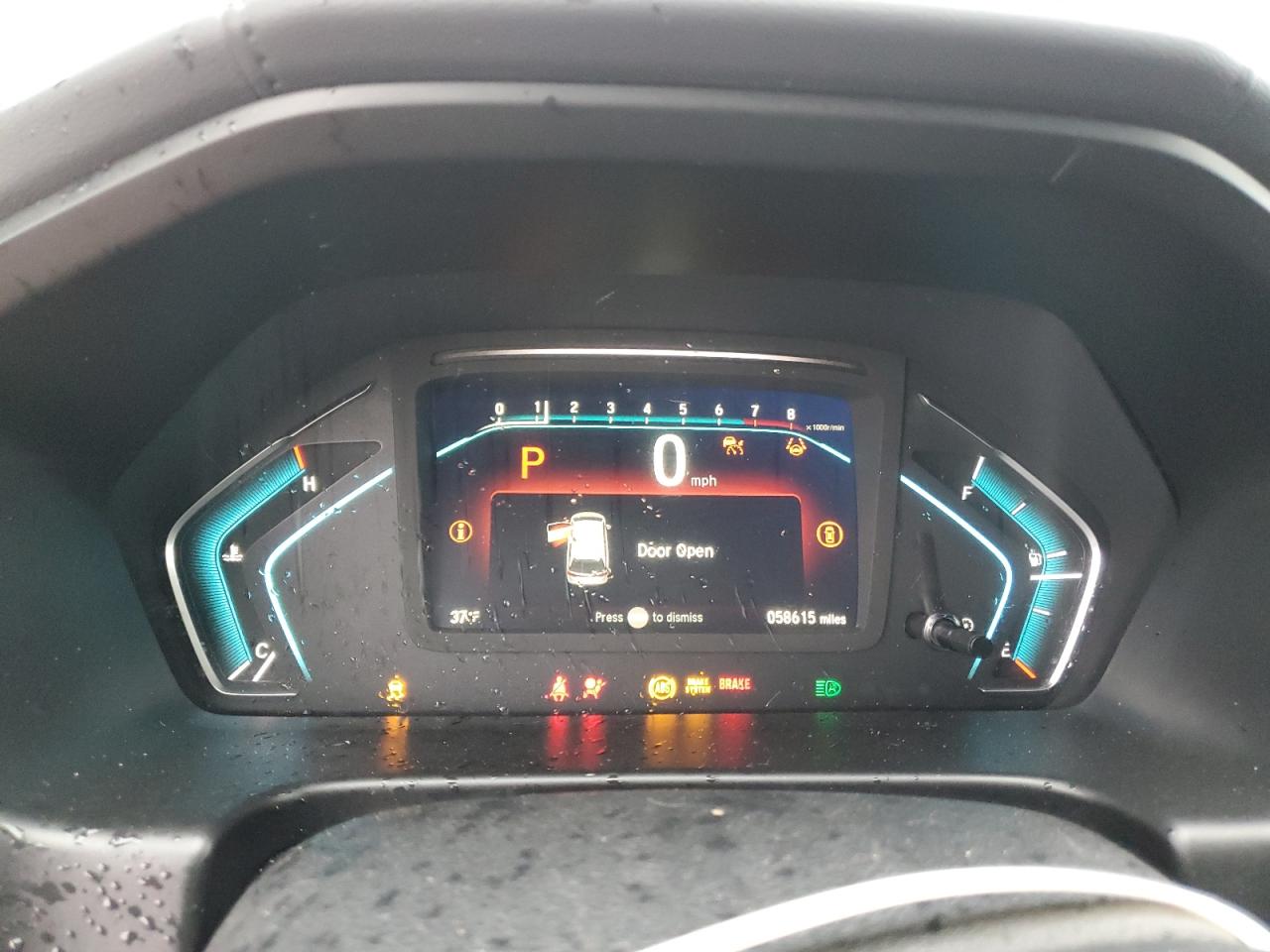 2022 HONDA ODYSSEY EX VIN:5FNRL6H55NB013563