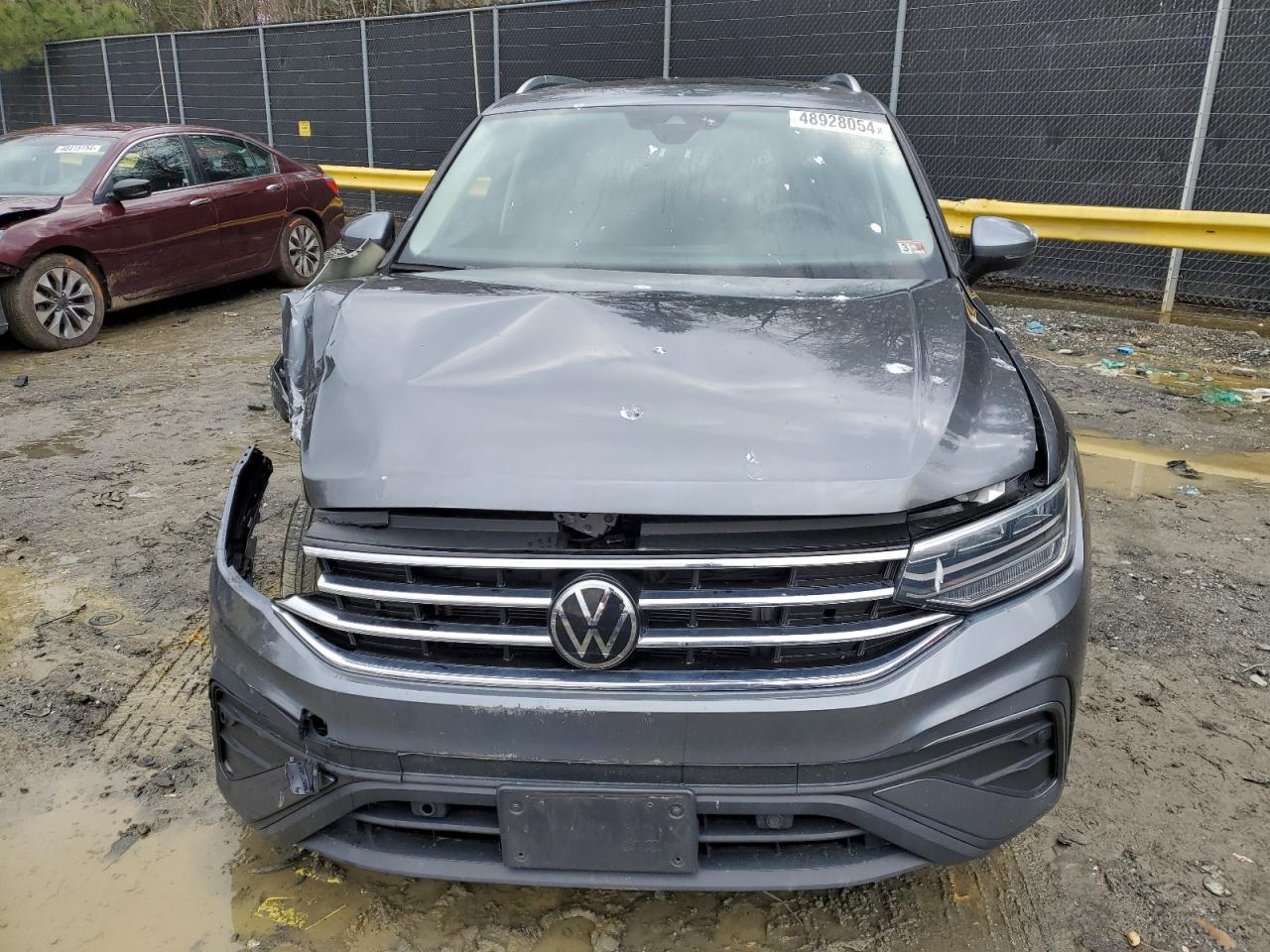 2022 VOLKSWAGEN TIGUAN SE VIN:3VV2B7AX9NM041871