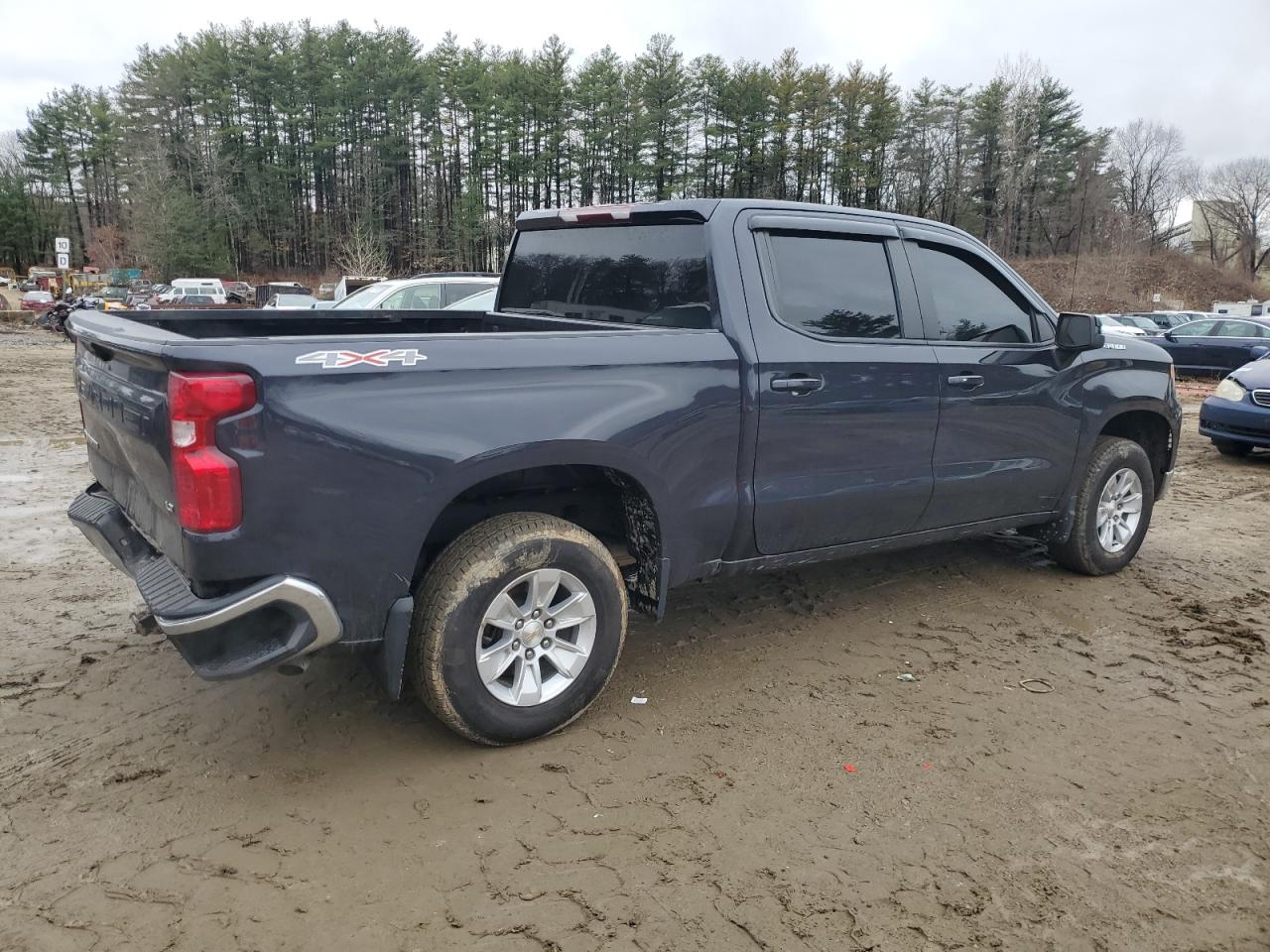 2022 CHEVROLET SILVERADO K1500 LT VIN:1GCUDDED2NZ537092