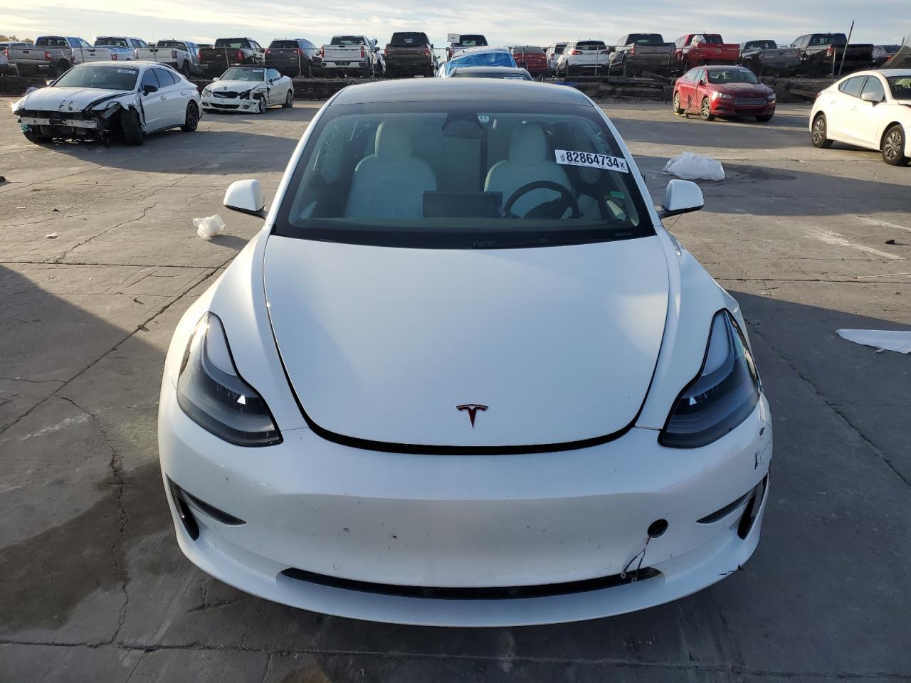 2022 TESLA MODEL 3  VIN:5YJ3E1EA7NF355097