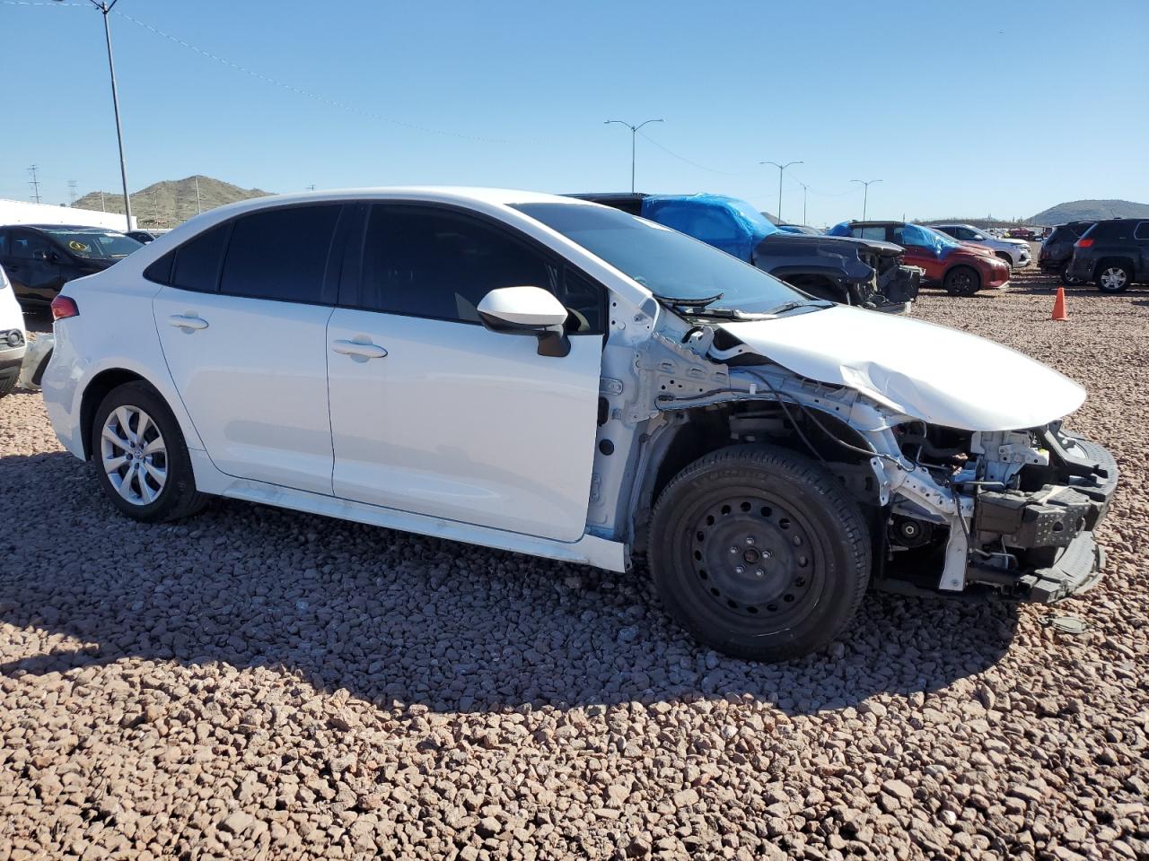 2022 TOYOTA COROLLA LE VIN:JTDEPMAE6N3012565