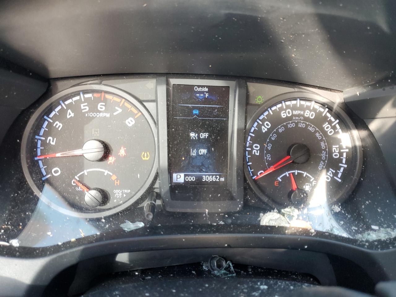 2022 TOYOTA TACOMA DOUBLE CAB VIN:3TYAX5GN1NT038697