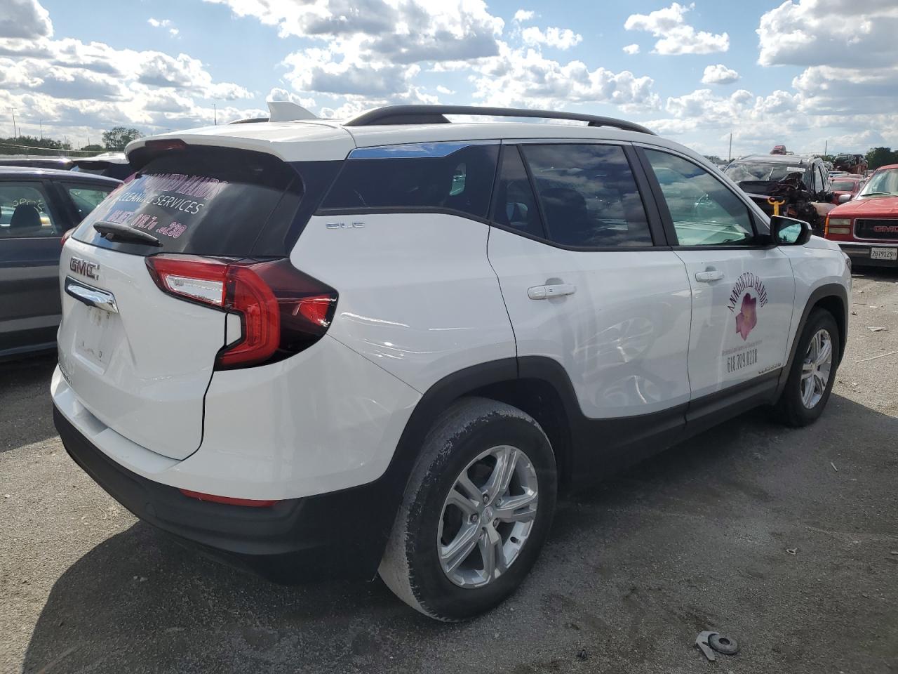 2022 GMC TERRAIN SLE VIN:3GKALMEV1NL282235