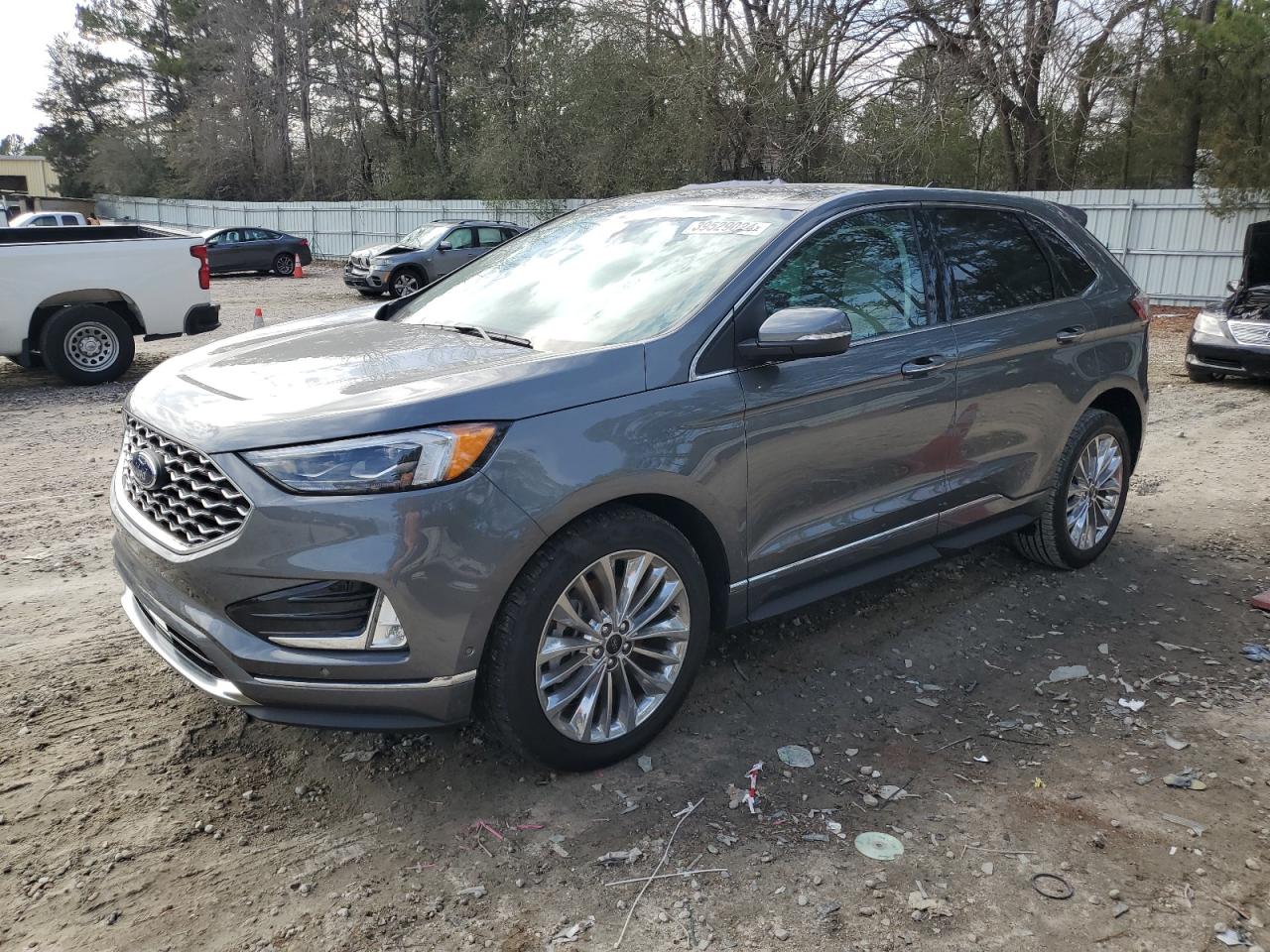 2022 FORD EDGE TITANIUM VIN:2FMPK4K92NBA78924