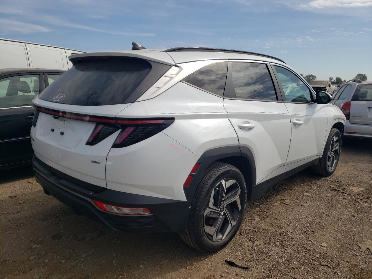 2022 HYUNDAI TUCSON SEL VIN:5NMJCCAE2NH126293