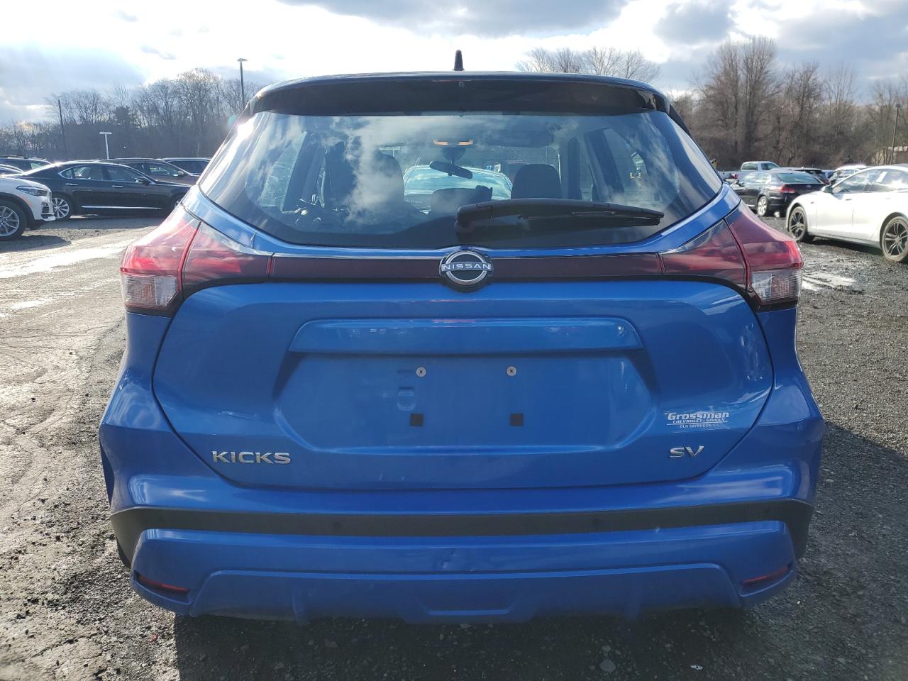 2022 NISSAN KICKS SV VIN:3N1CP5CV1NL498283