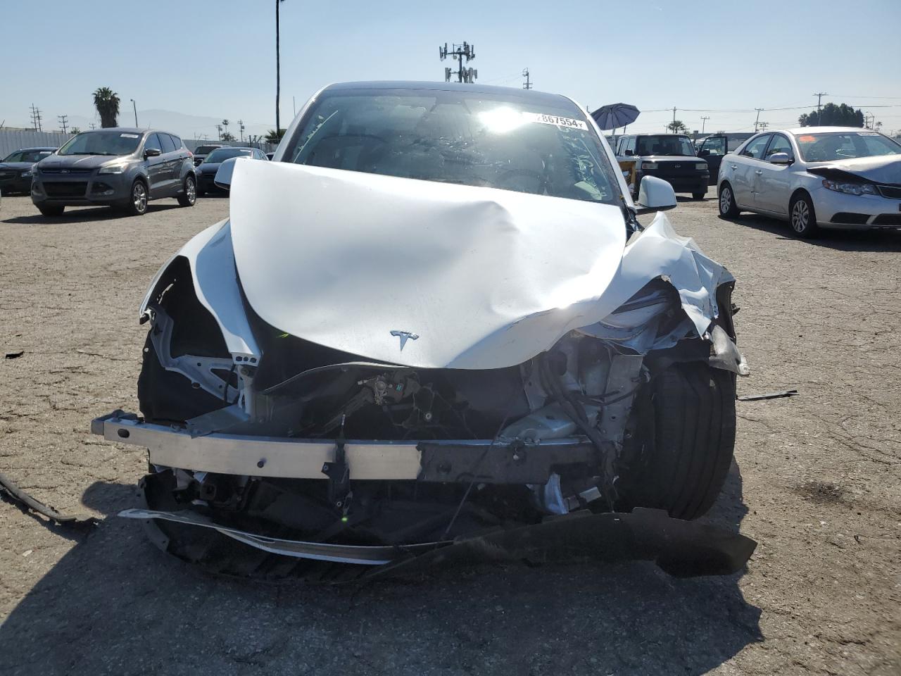 2022 TESLA MODEL Y  VIN:7SAYGDEF0NF441819