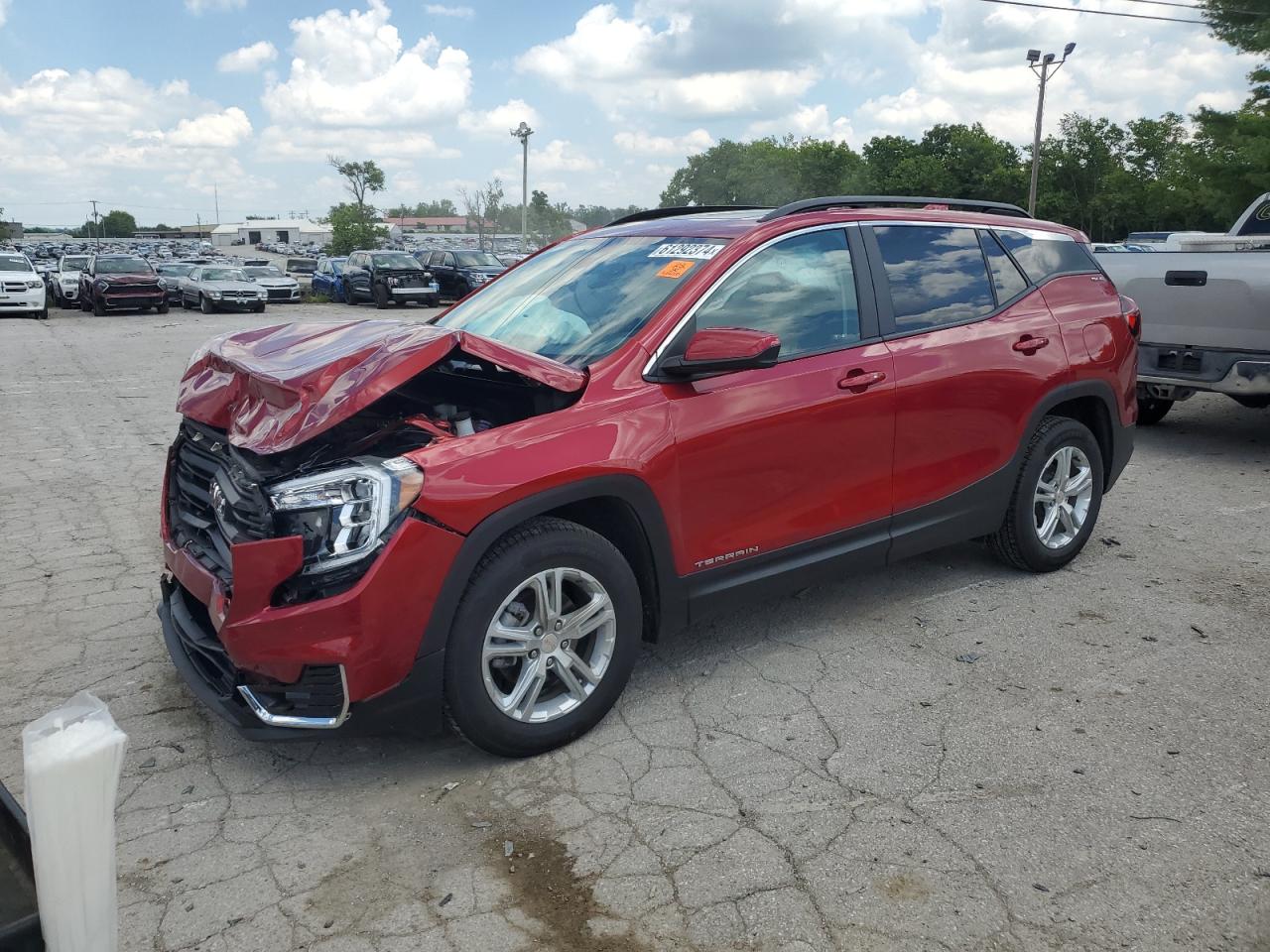 2022 GMC TERRAIN SLE VIN:3GKALTEV3NL120911
