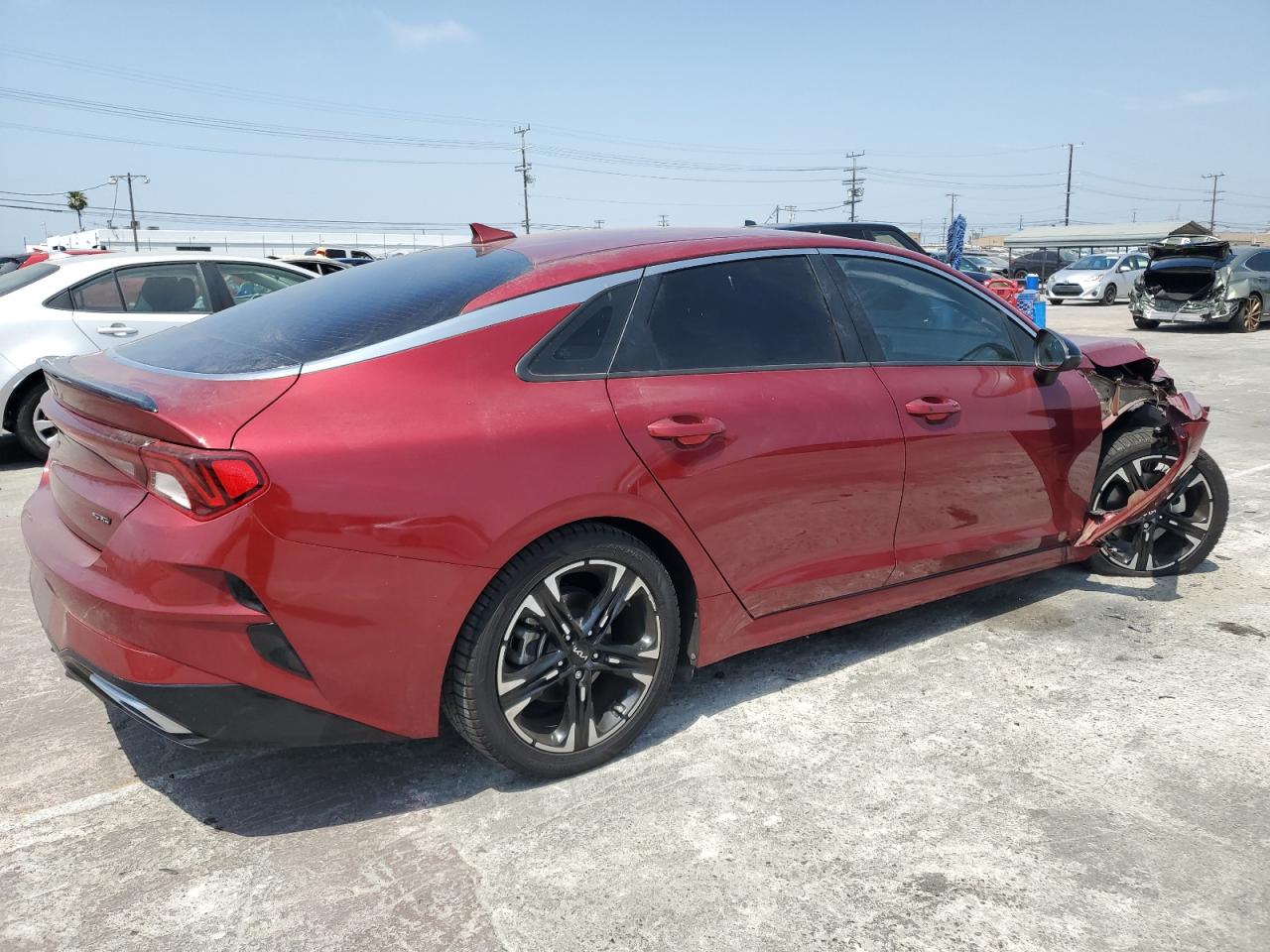 2022 KIA K5 GT LINE VIN:5XXG64J21NG104443