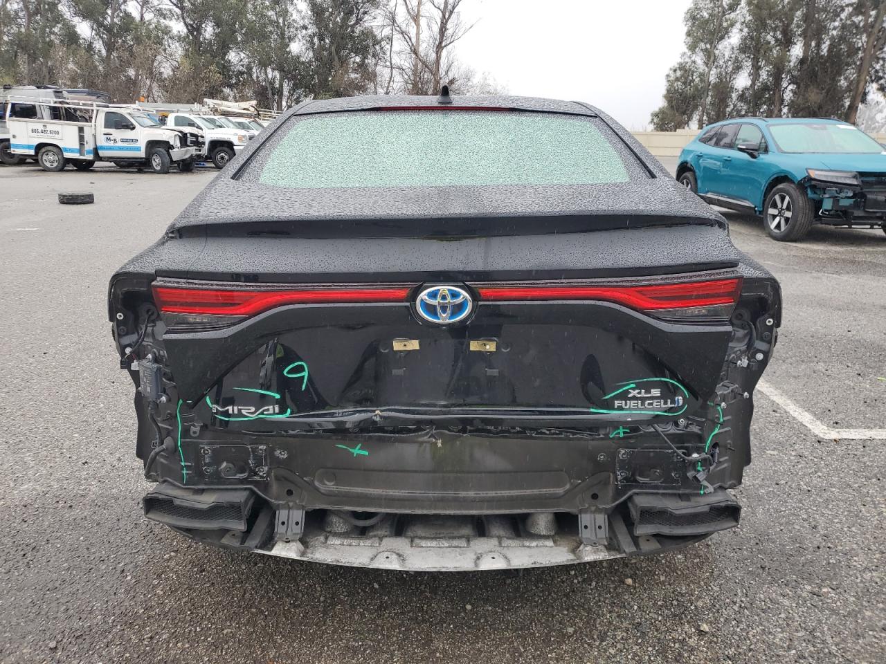 2022 TOYOTA MIRAI LE VIN:JTDAAAAA3NA007122