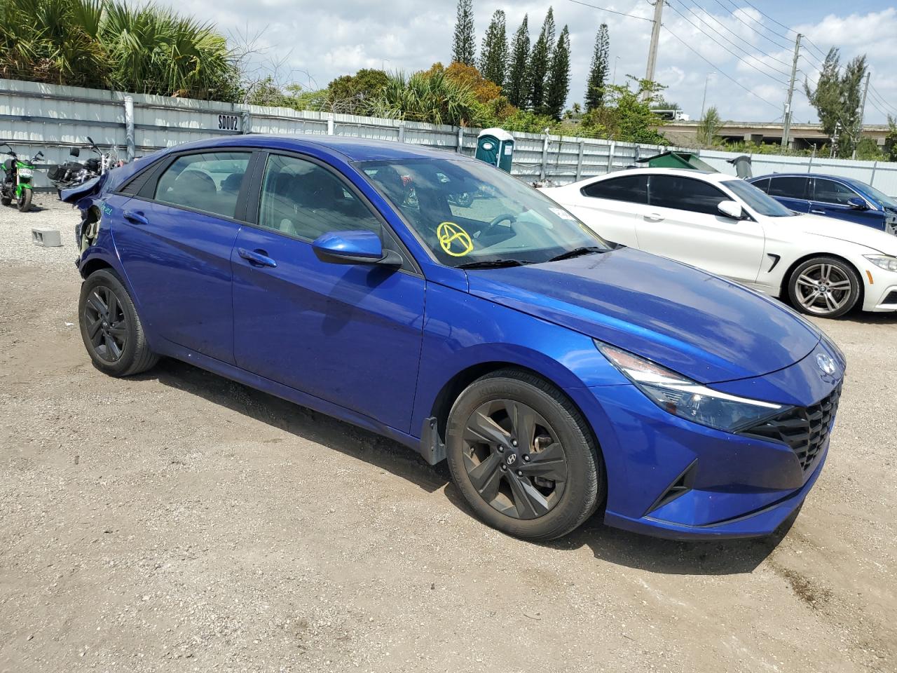 2022 HYUNDAI ELANTRA SEL VIN:KMHLM4AGXNU284415