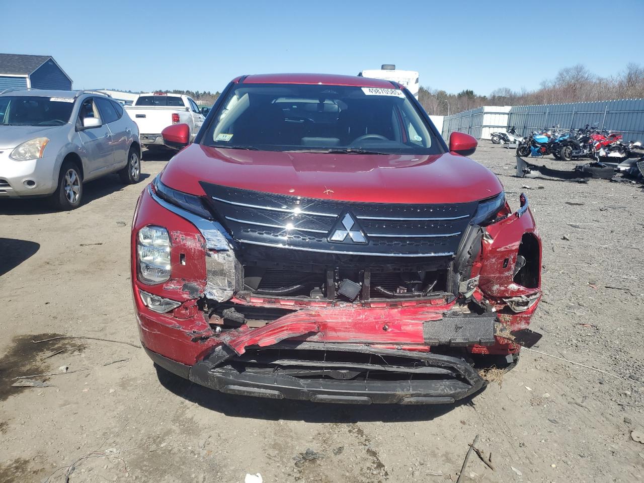 2022 MITSUBISHI OUTLANDER ES VIN:JA4J4TA84NZ033448