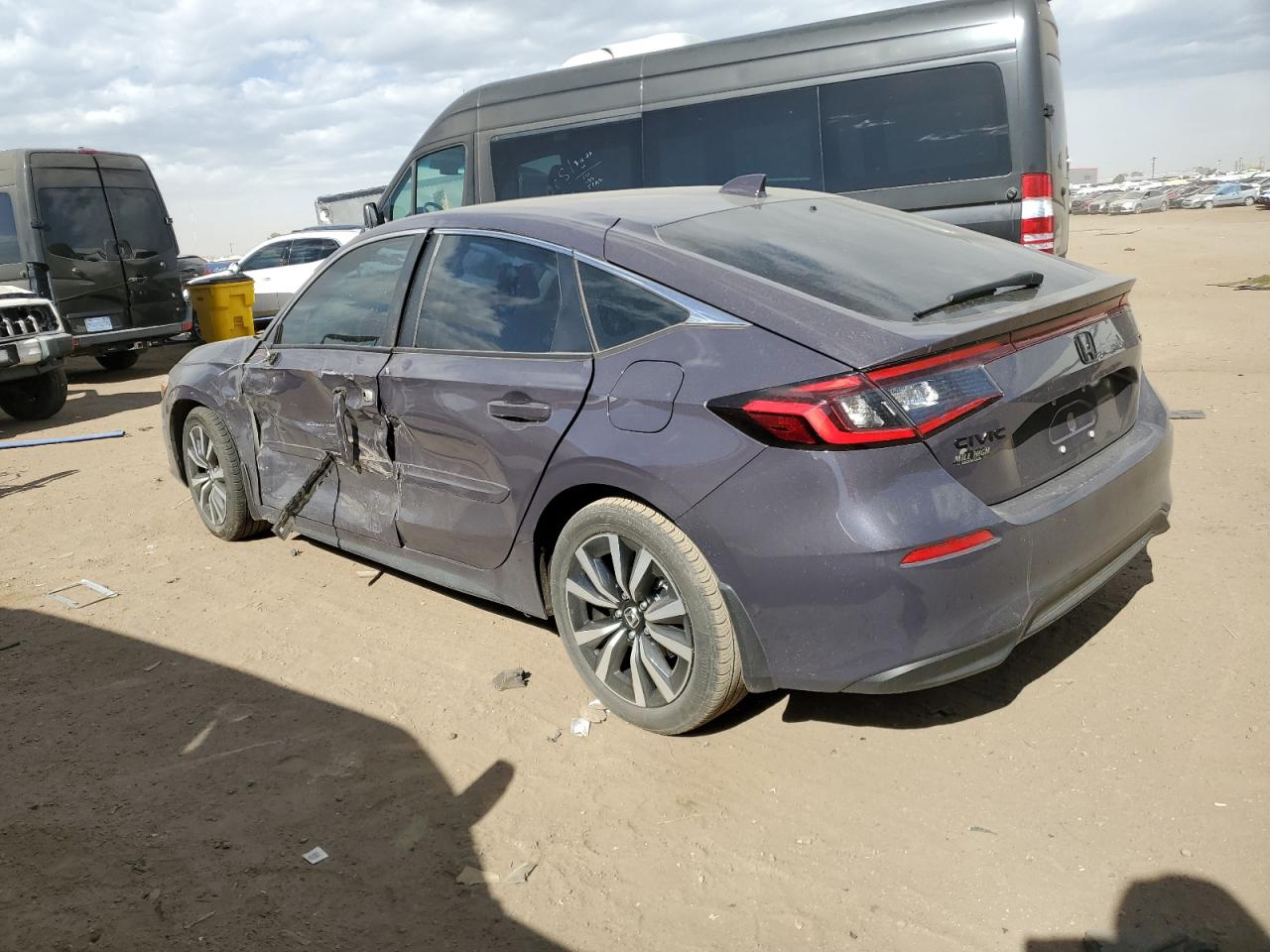 2024 HONDA CIVIC EXL VIN:19XFL1H74RE003531