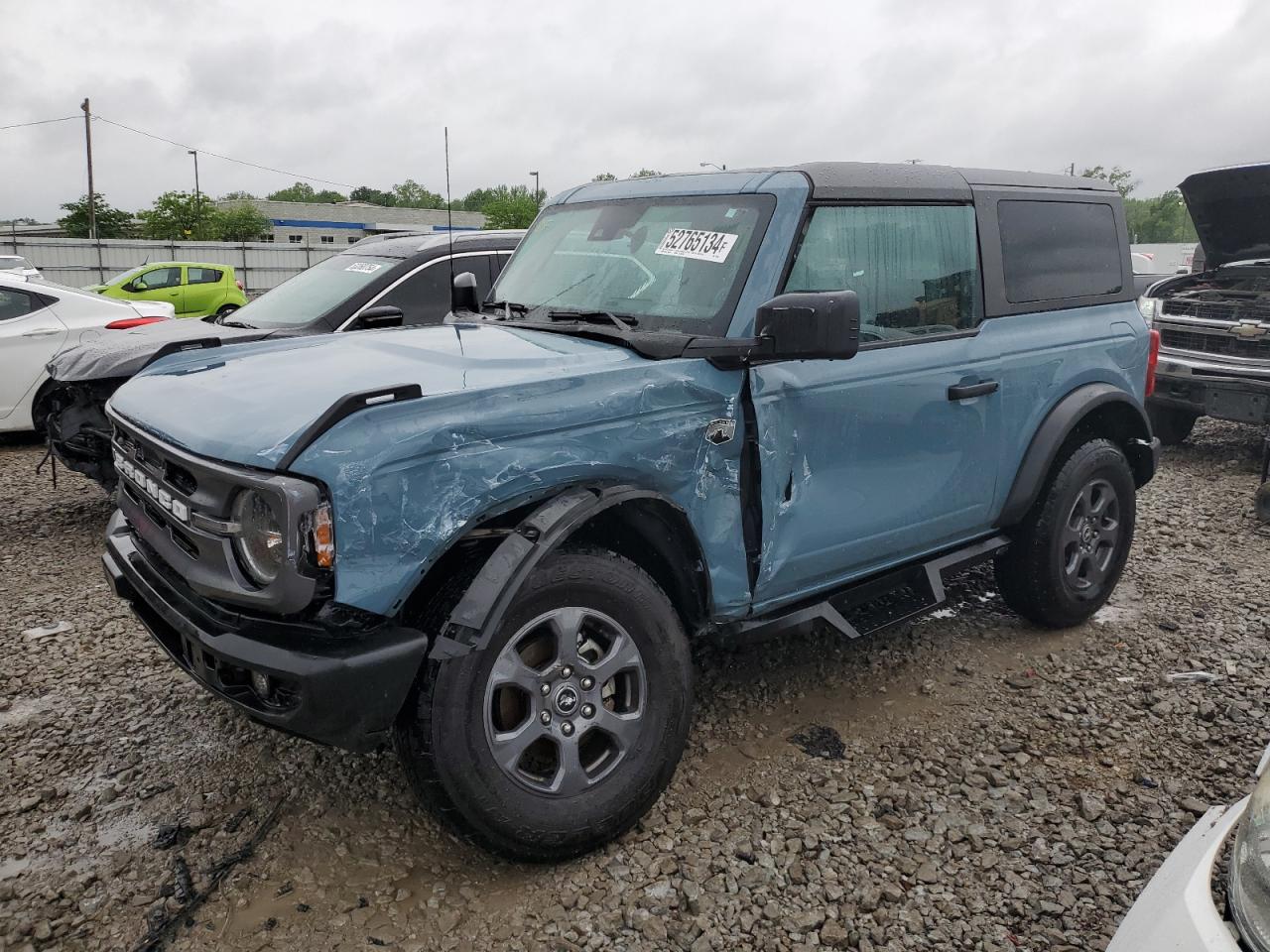 2022 FORD BRONCO BASE VIN:1FMDE5AH9NLA88259